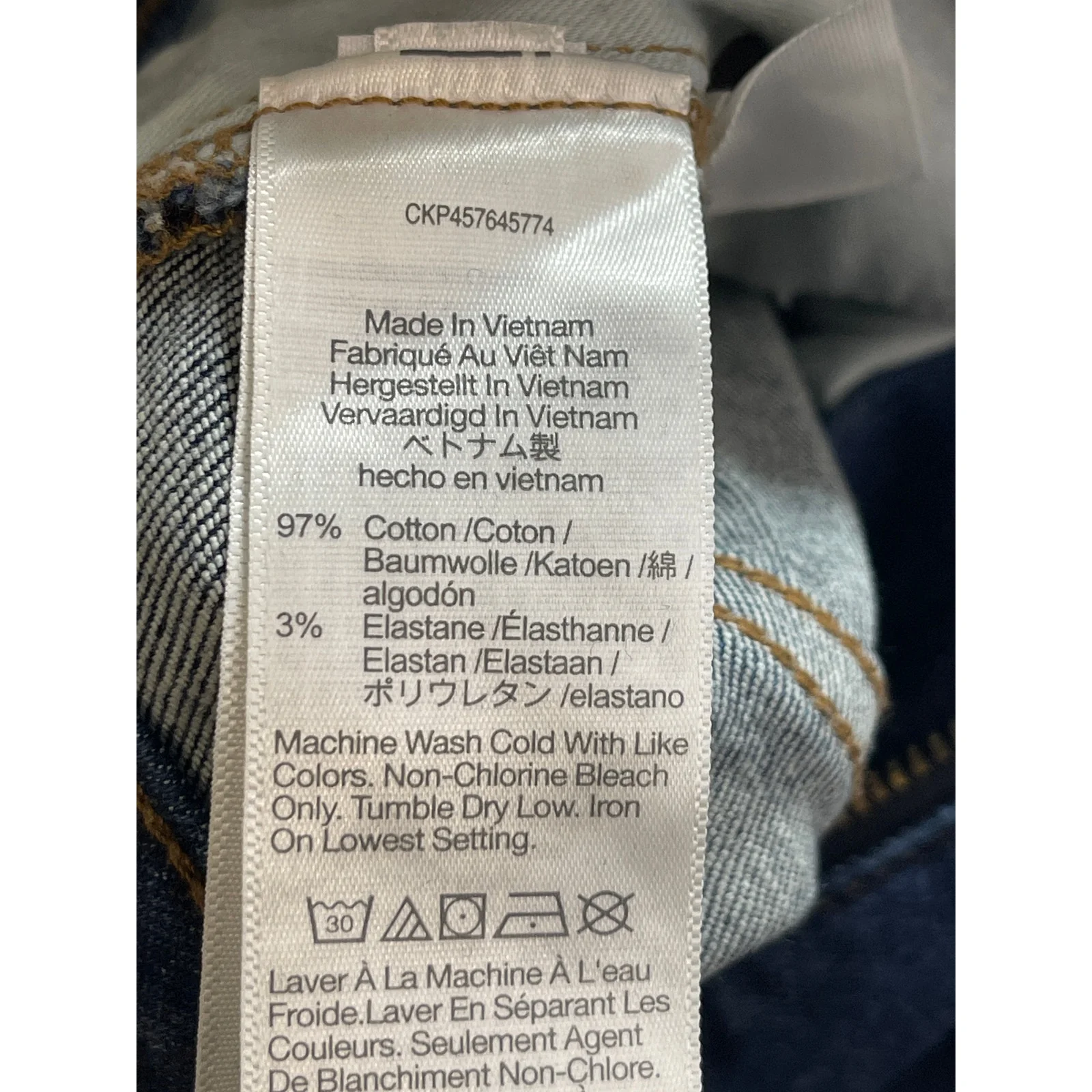 Madewell Women's Medium Blue Wash High Rise Skinny Tapered Denim Jeans Pants 27 - Image 6