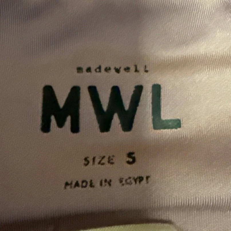 Madewell Women's Purple High Waisted Yoga Workout Running Athletic Shorts Size S - Image 4