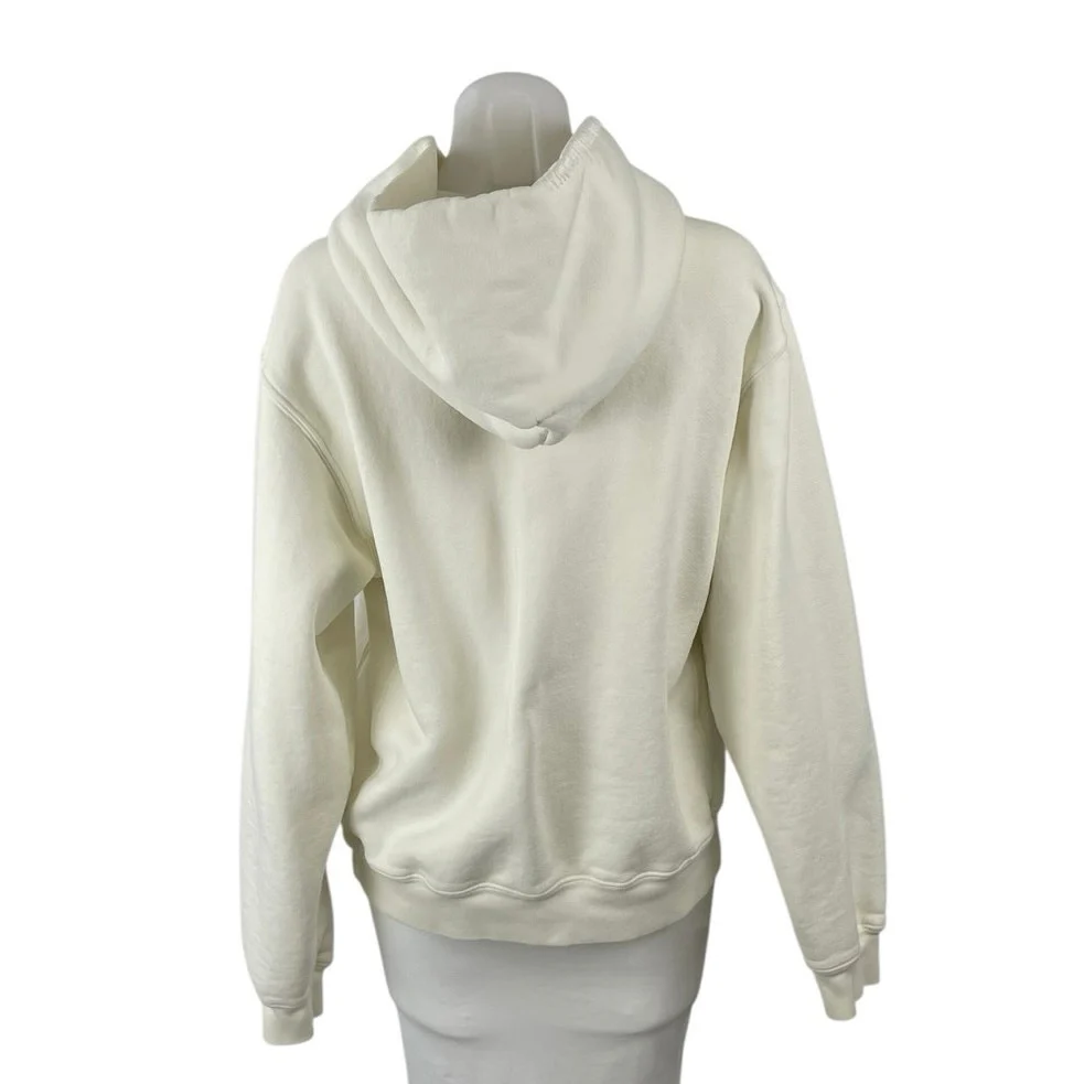Madhappy Cream Long Sleeve Athletic Activewear Hoodie Sweater Sweatshirt Top S - Image 3
