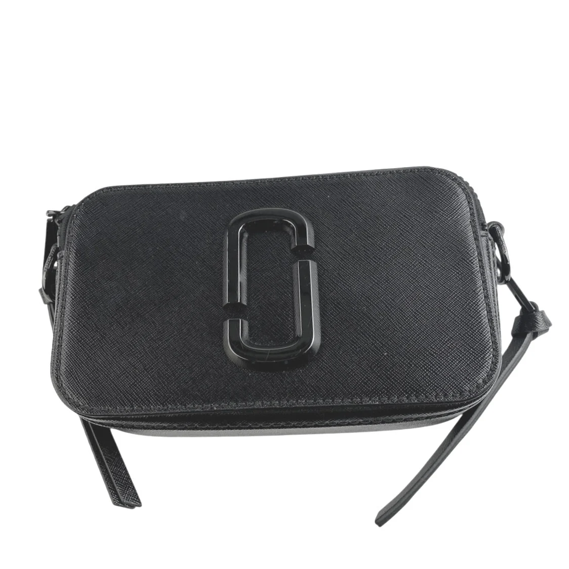 Marc Jacobs Snapshot DTM Black Genuine Leather Zip Unisex Purse Camera Bag OS - Image 3