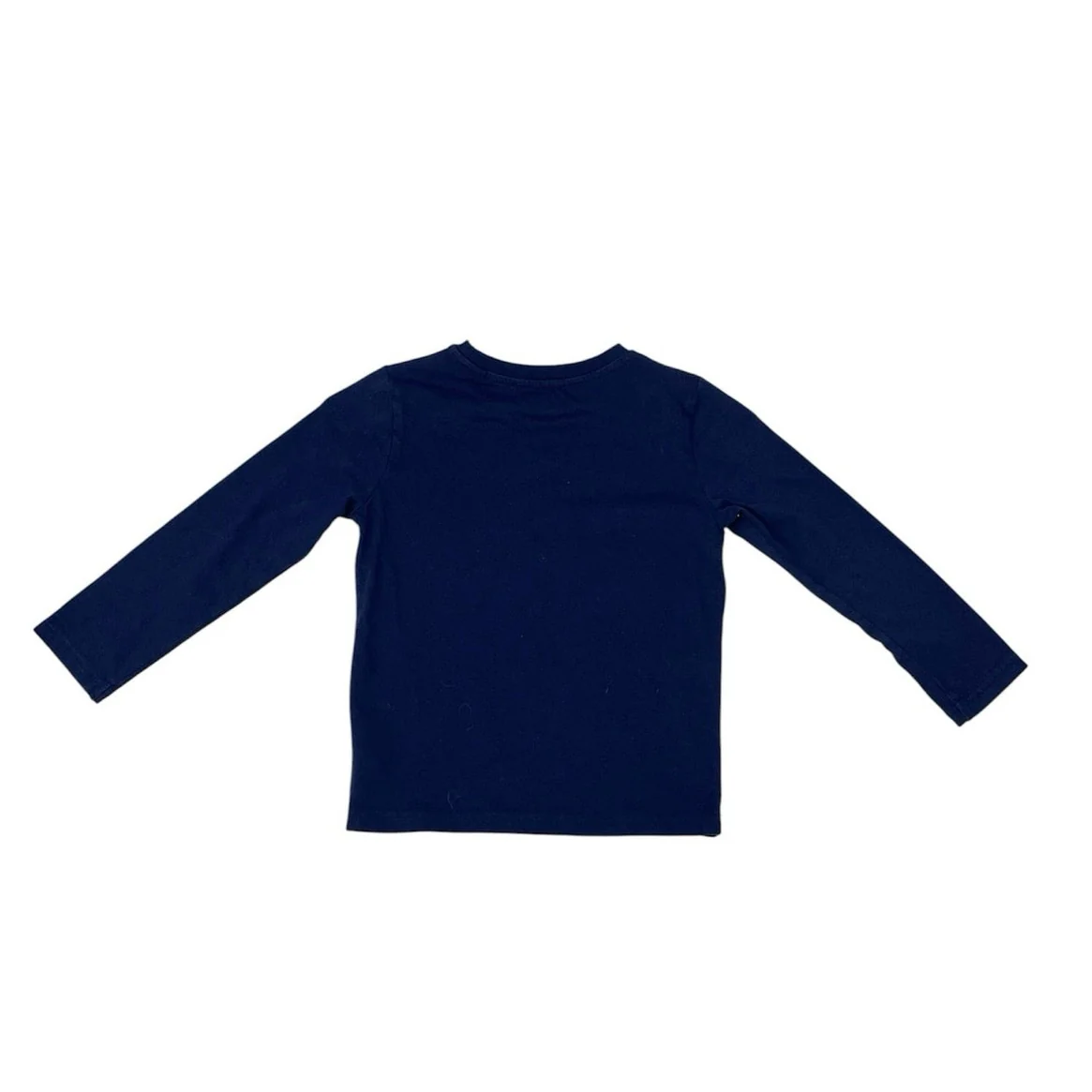 Mini Boden Kids Girls Navy Blue Guinea Pig Crew Neck Long Sleeve Top Size 5-6 - Image 2