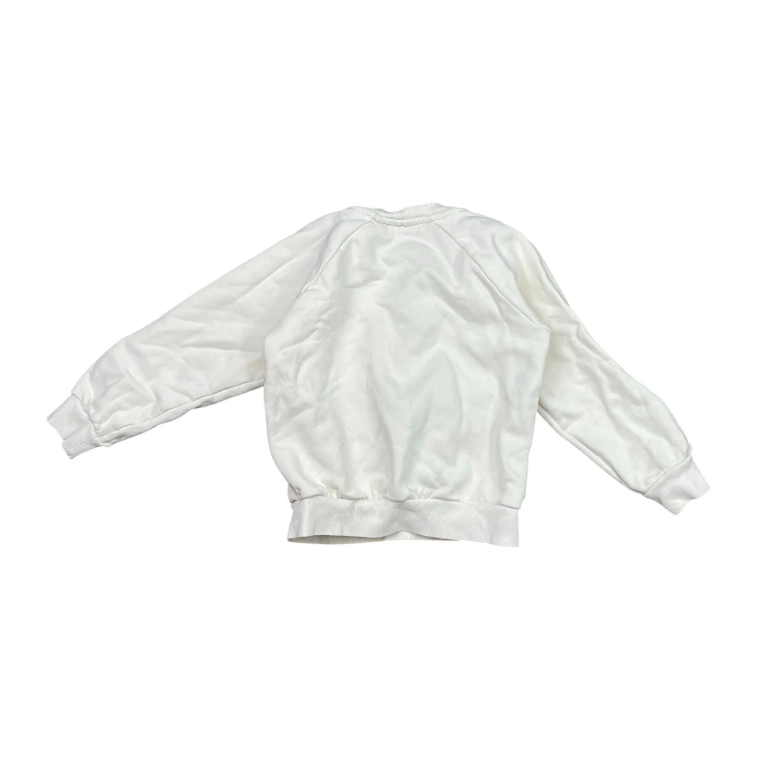 Mini Rodini Kids Girl White Polar Bear Print Crew Neck Sweater Sweatshirt 8-9 YO - Image 5