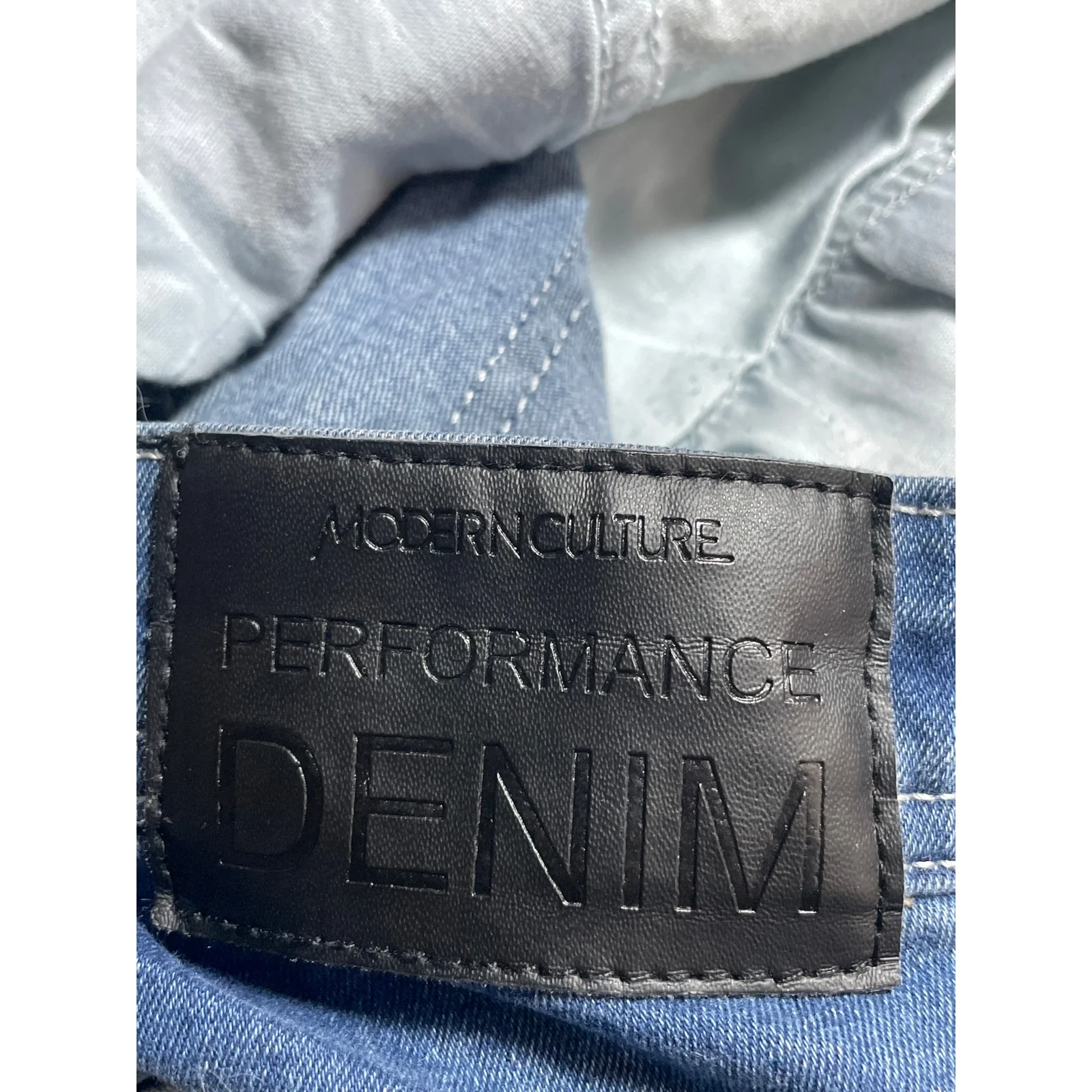 Modern Culture Womens Blue Medium Wash High Waisted Skinny Denim Jeans Pants 30 - Image 8