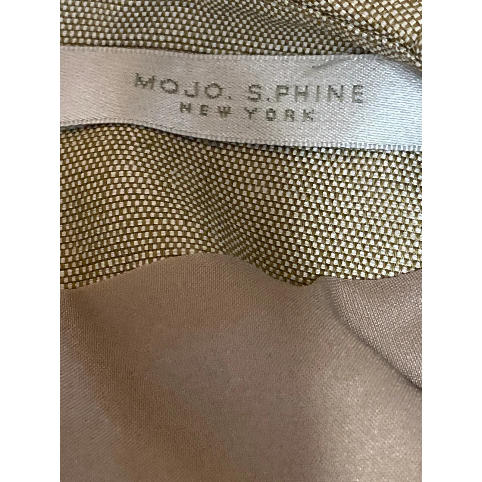 Mojo. S. Phine Women's Gold Ruffle Pleated Belted Midi Sheath A-Line Dress Sz S - Image 5