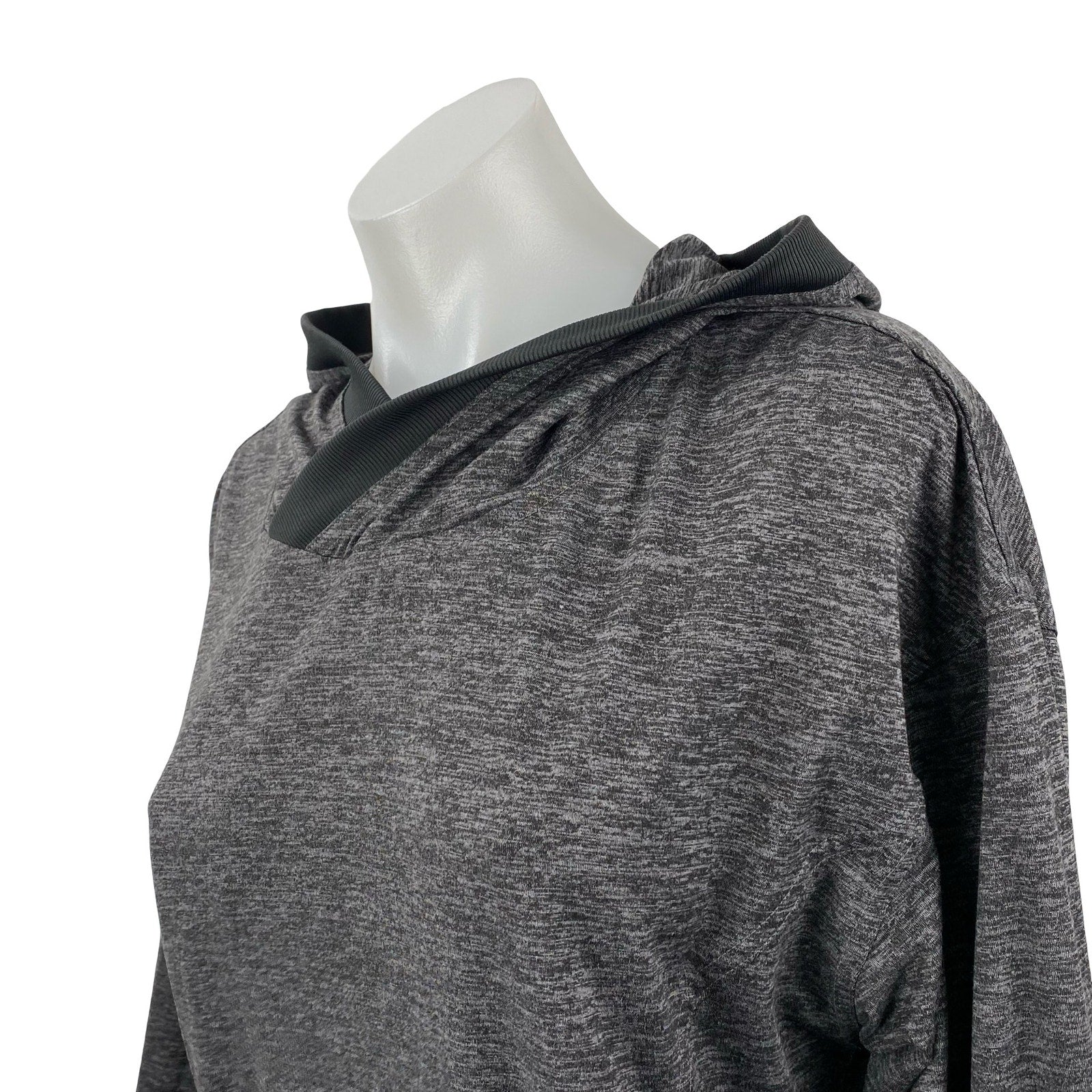 Mondetta Women's Black Hoodie Hooded Athletic Performance Sweatshirt Top Size S - Image 3