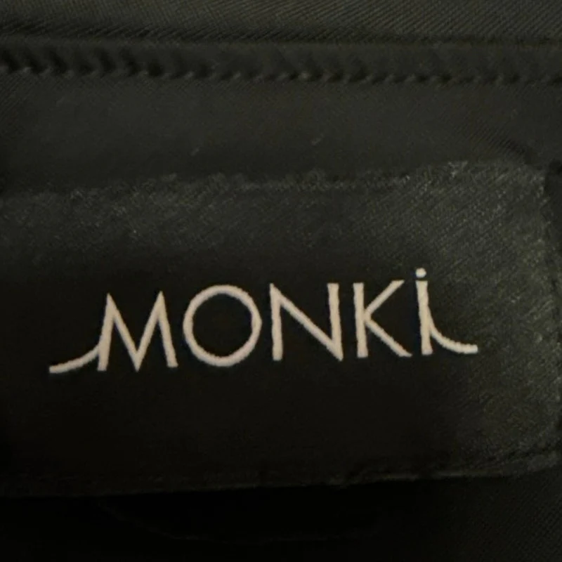 Monki Womens Black One Shoulder Ruffle Long Sleeve Bodysuit Blouse Top Size 1 - Image 5