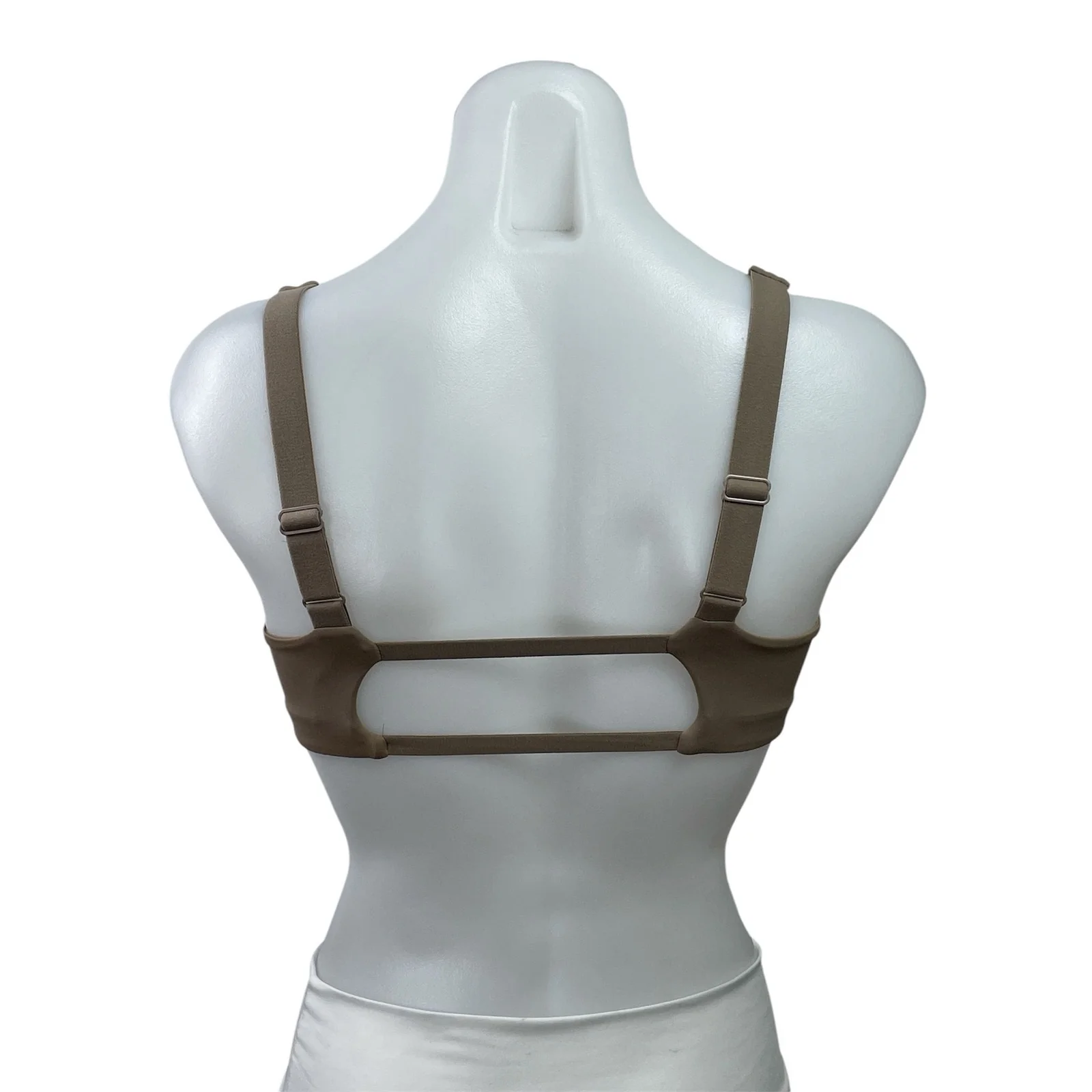 MP Studio Open Back Brown Beige Workout Bundle Lot of 2 Sports Bra Tank Top Sz S - Image 4