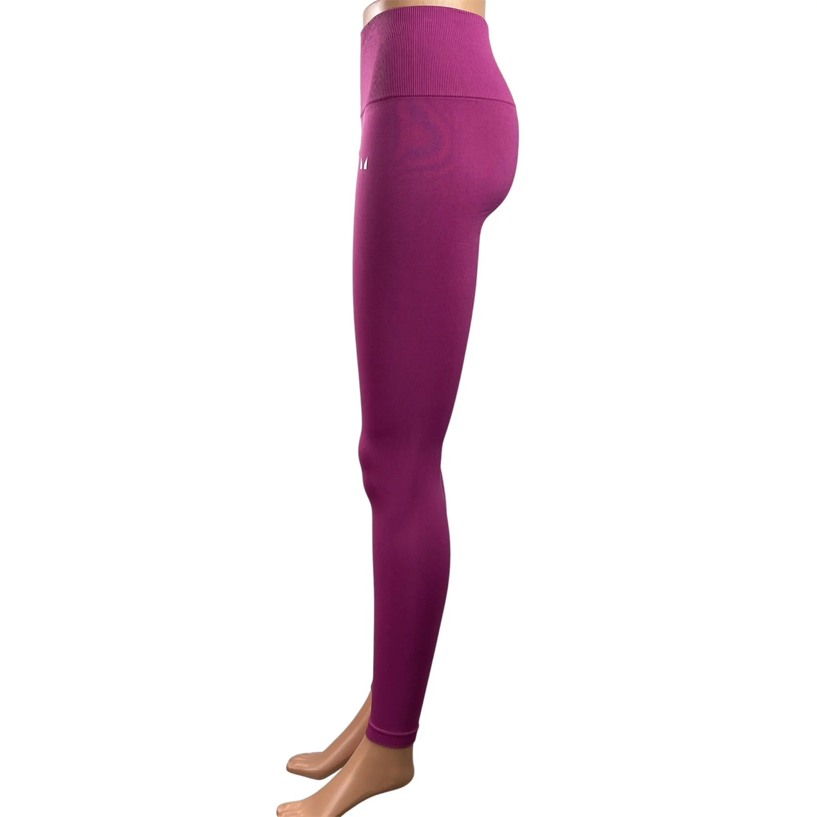 MyProtein Women's Violet Pink Seamless Scrunch Yoga Athletic Leggings Pants S - Image 2