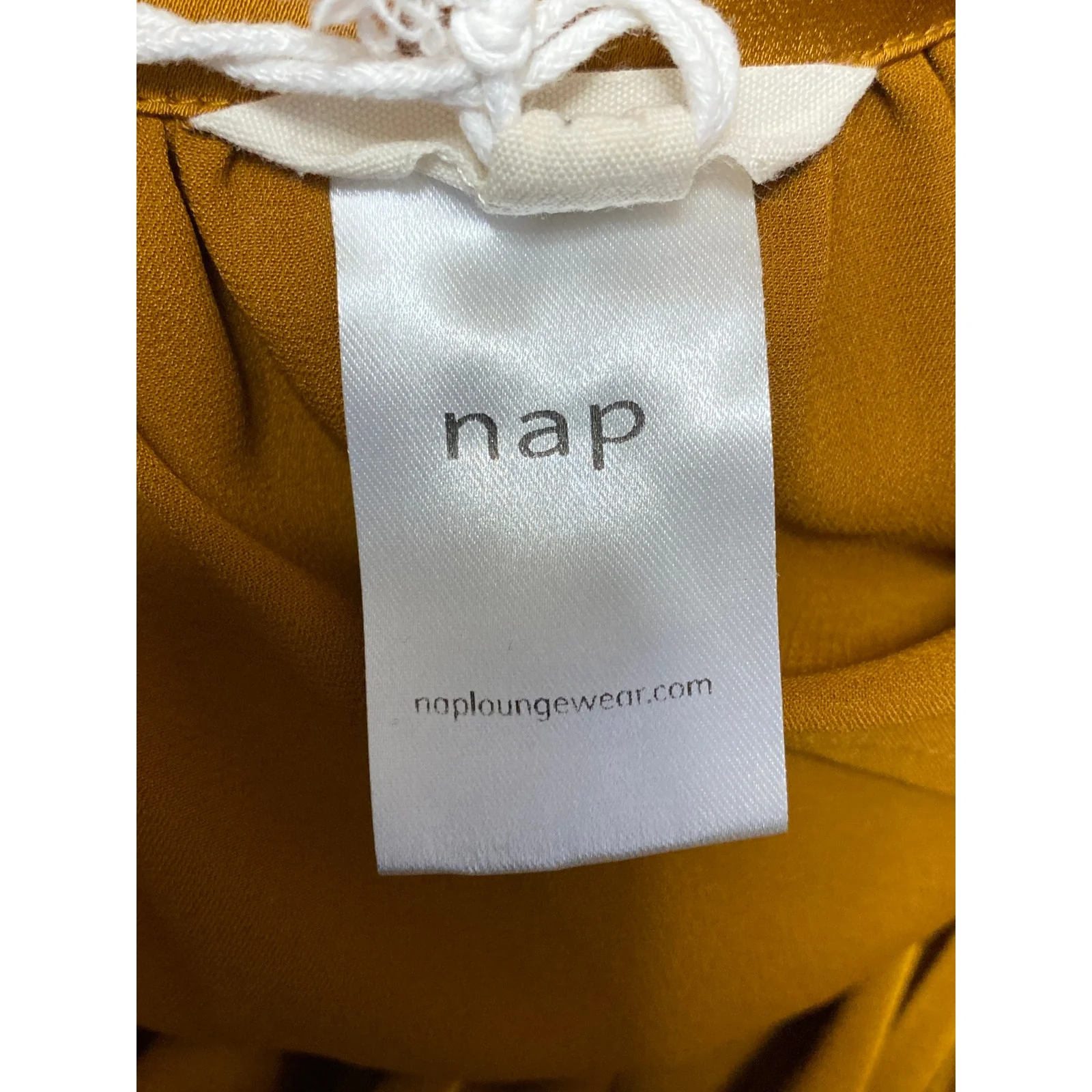 NAP Loungewear Free Flowing Women's Satin Wide Leg Palazzo Trousers Pants Sz XL - Image 3
