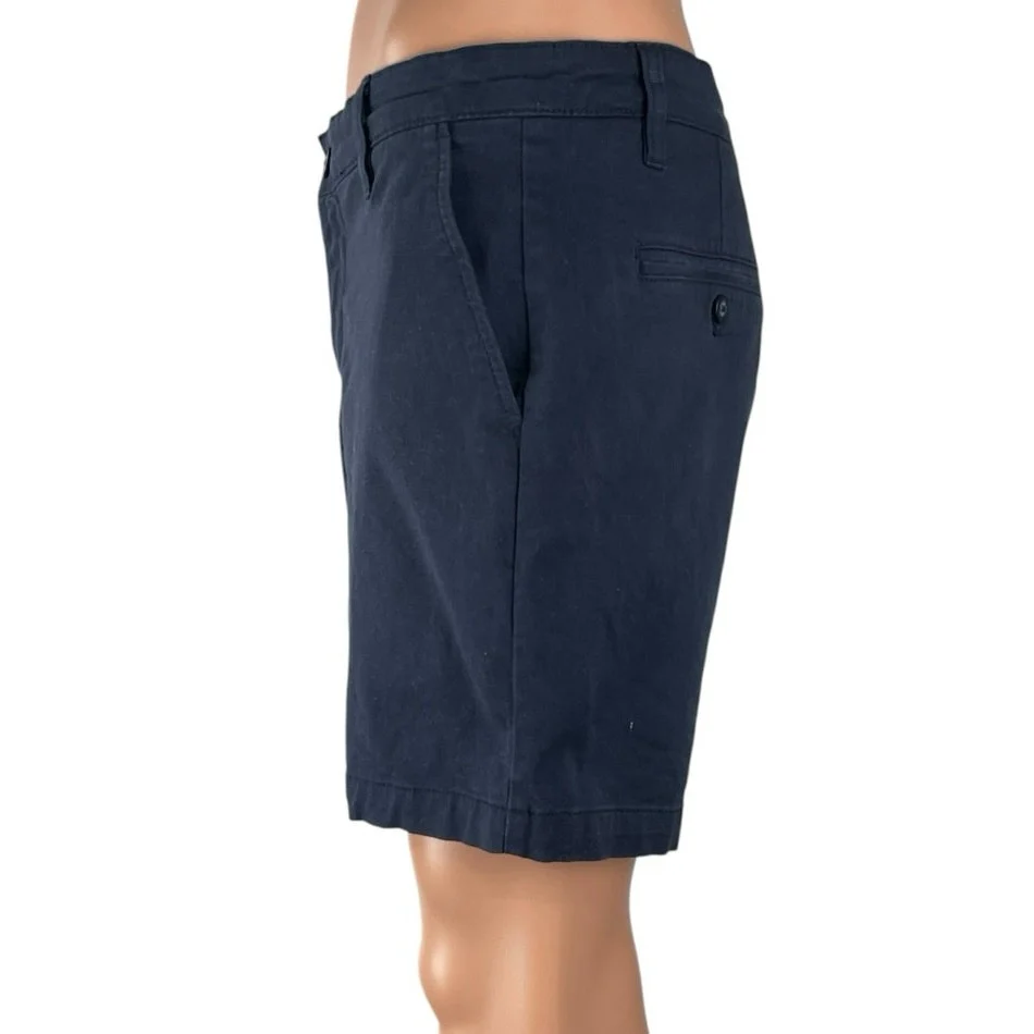 Nautica The Deck Men's Blue High Rise Classic Stretch Chino Bermuda Shorts 32 - Image 2