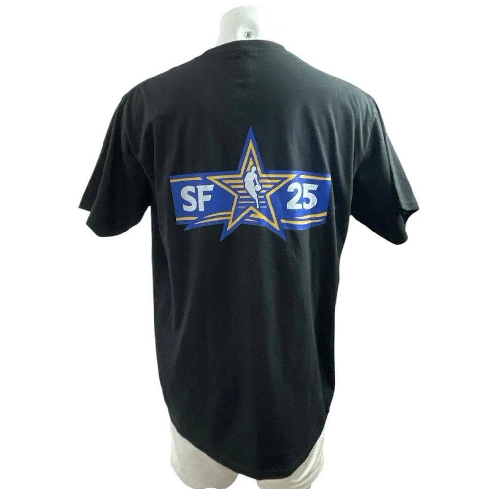 NBA 2025 All Star San Francisco Bay Area Graphic Merchandise Tee T-Shirt Top XL - Image 3