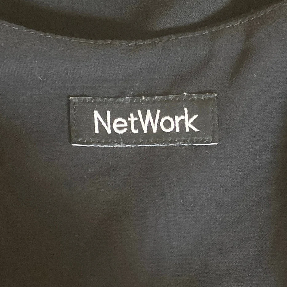 NetWork Women's Black Sleeveless Scoop Neck Cami Camisole Tank Top Size XS - Image 5