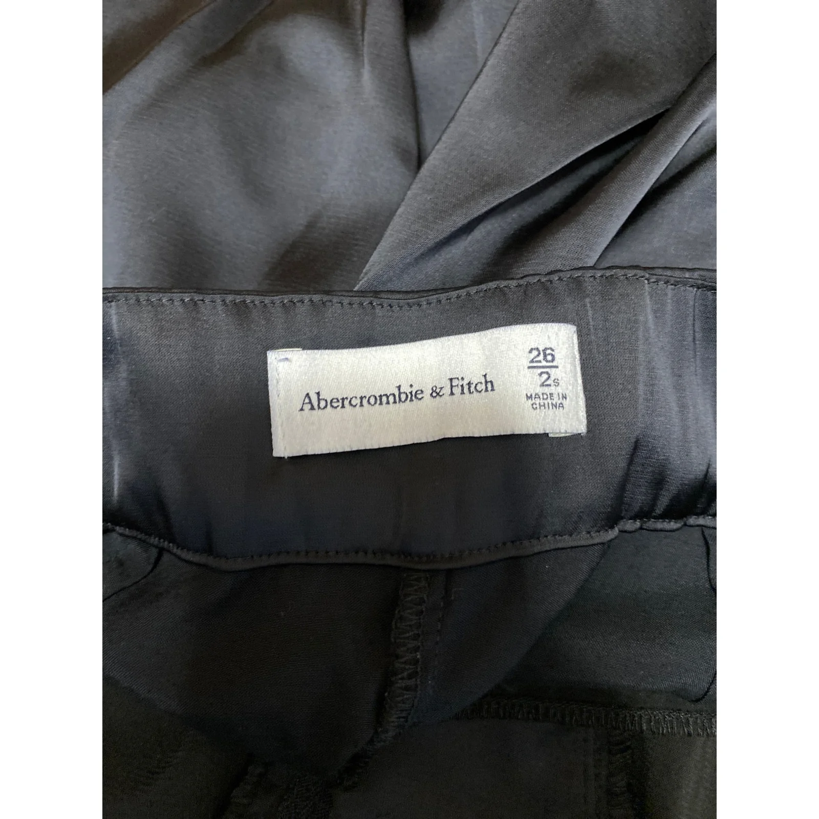 NEW Abercrombie & Fitch Women's Pleated Palazzo Wide Leg Trousers Dress Pants 26 - Image 6
