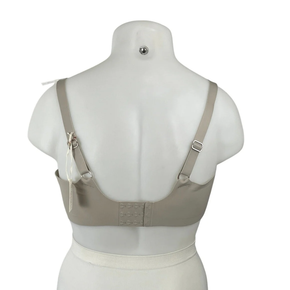 NEW Aerie Smoothez Unline Khaki Sleeveless Lingerie Hook Eye Plunge Bra Top 40DD - Image 4