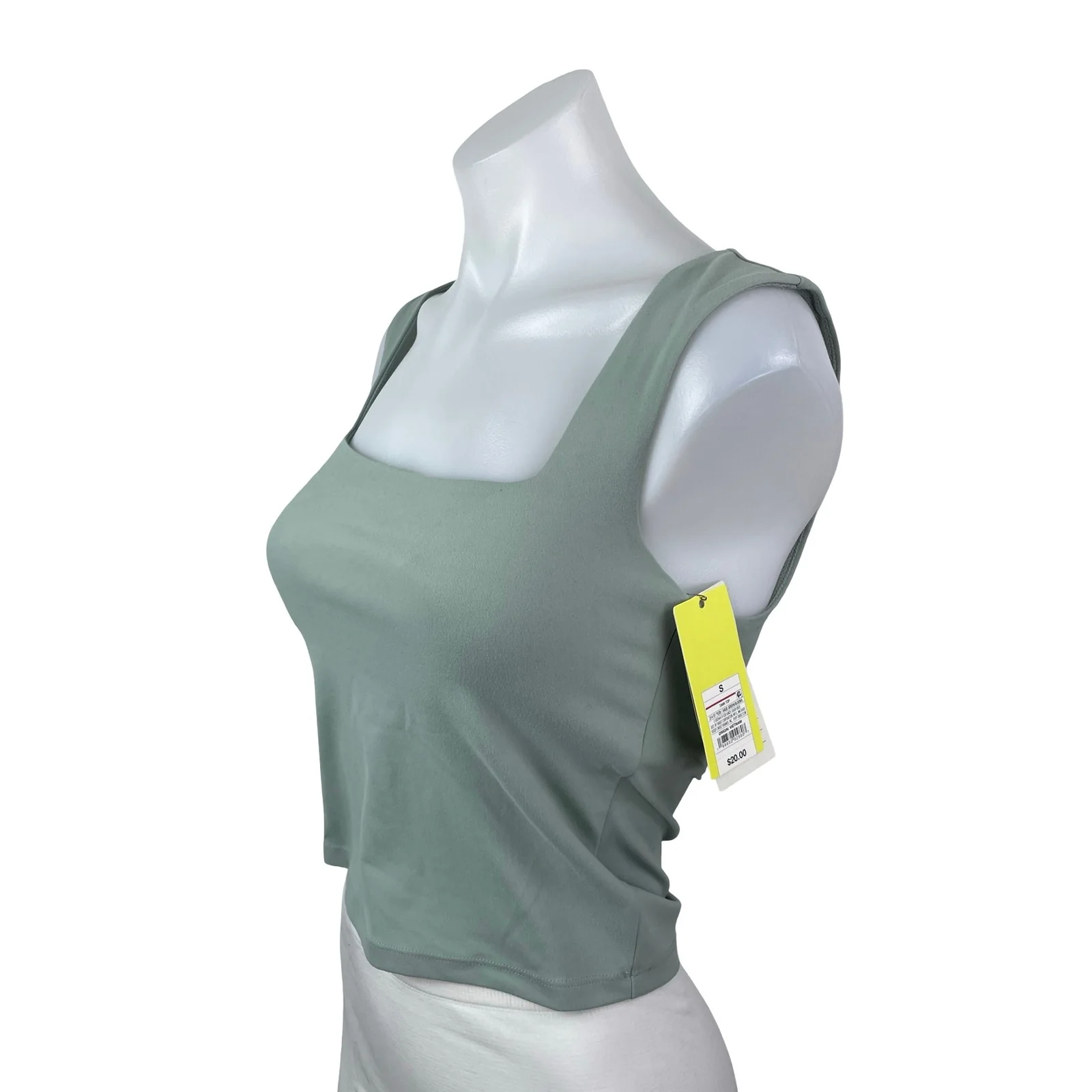 NEW All In Motion Green Sleeveless Yoga Workout Running Athletic Tank Top Size S - Image 3