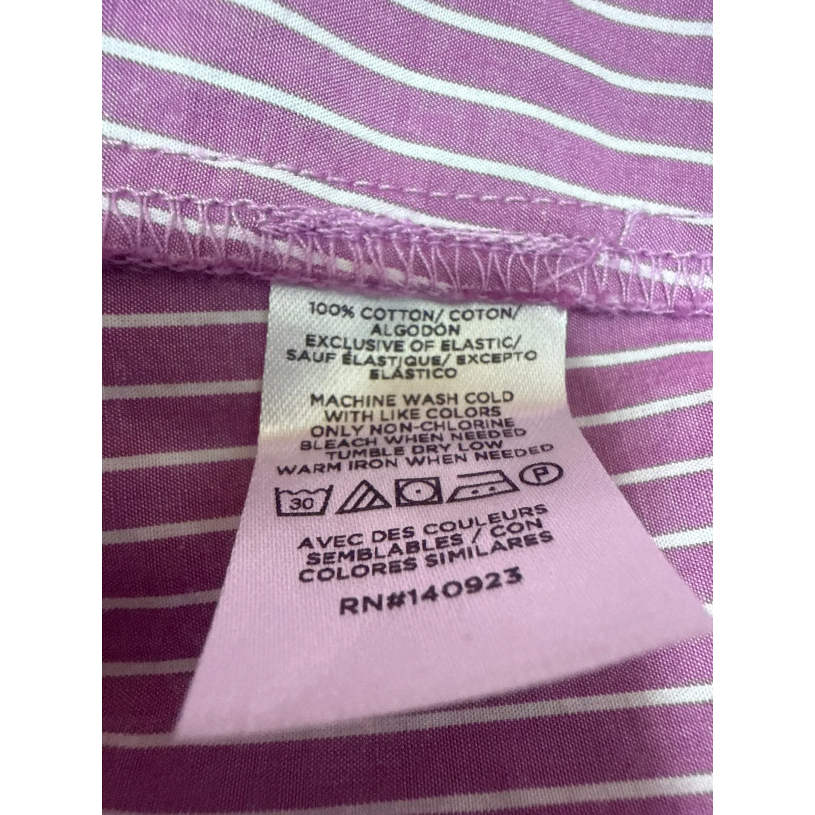 NEW Ann Taylor LOFT Purple Striped Y2k Sleeveless Fit & Flare Midi Dress Size MP - Image 6