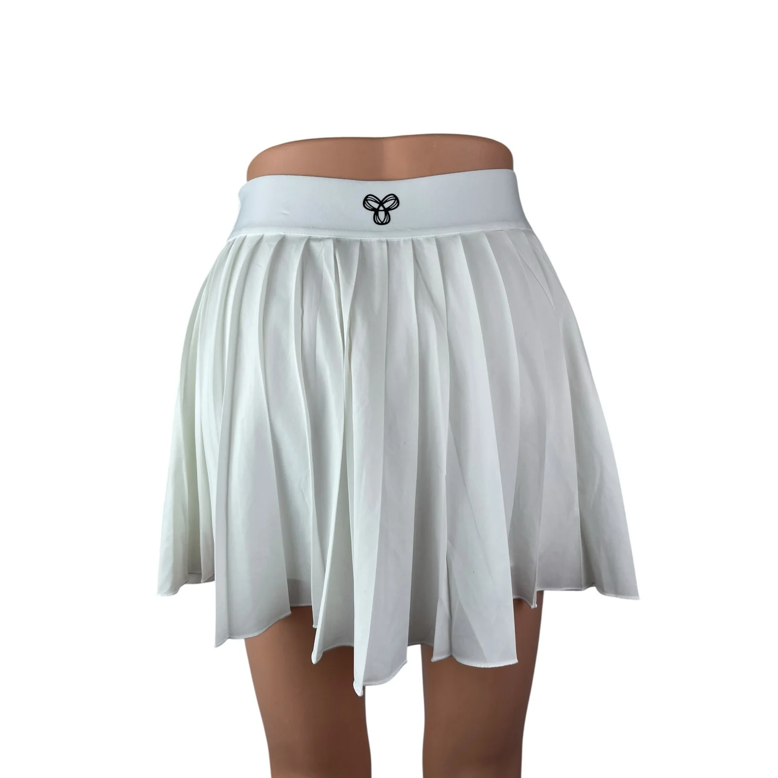 NEW Aritzia TNAction Womens White Yoga Tennis Athletic Activewear Skort Skirt XS - Image 3