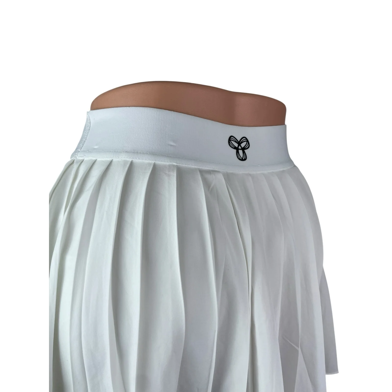 NEW Aritzia TNAction Womens White Yoga Tennis Athletic Activewear Skort Skirt XS - Image 4