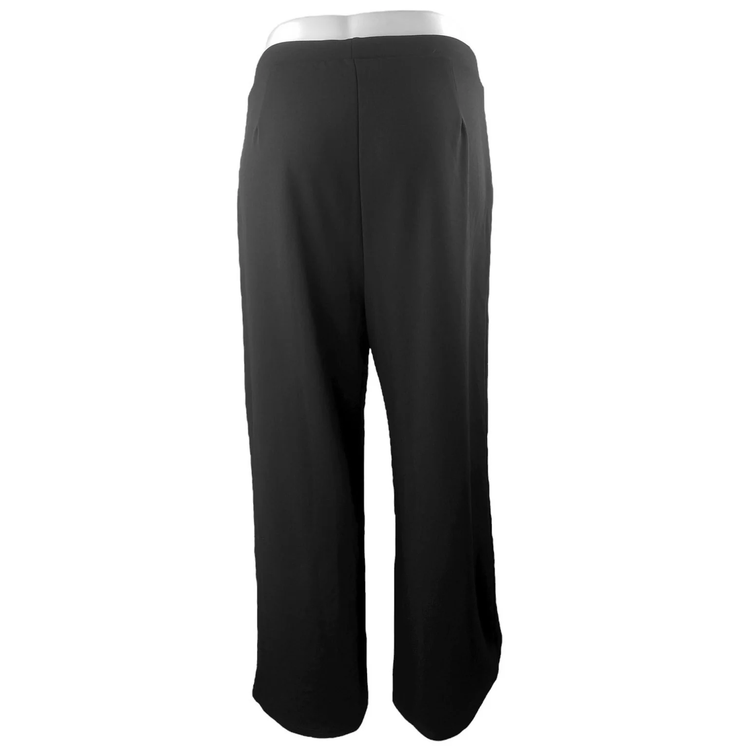 NEW Asos Design Women's Black High Waisted Wide Leg Trousers Pants Size 16 - Image 3