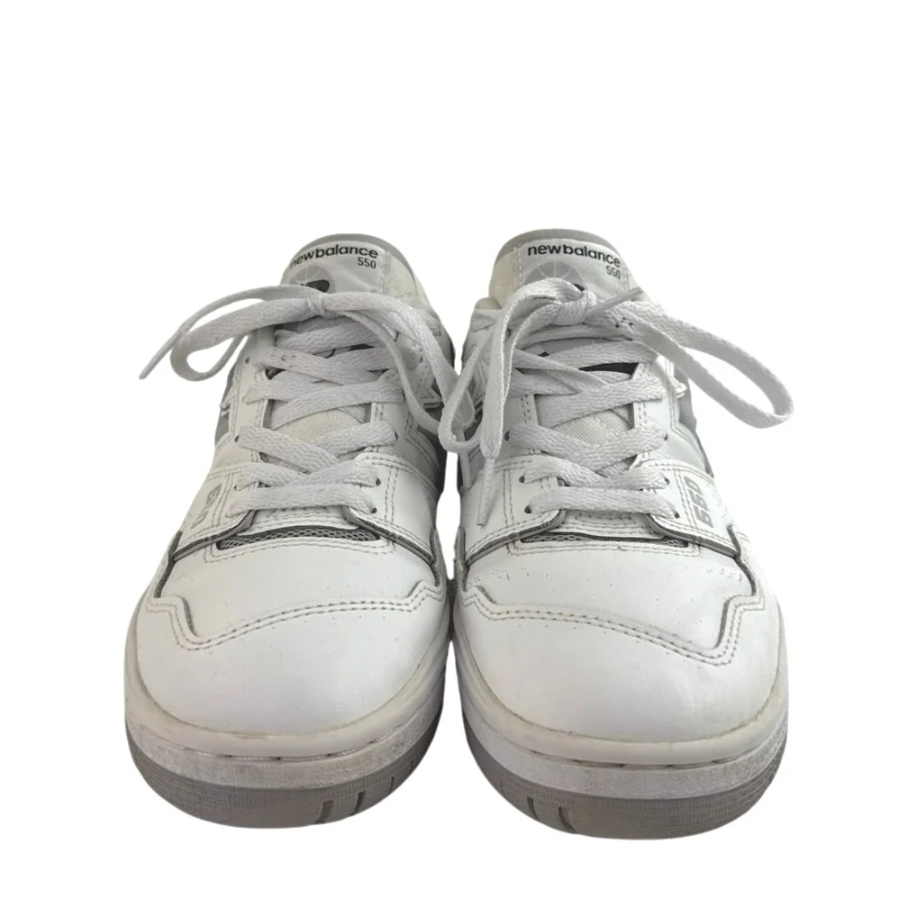 New Balance 550 Rain Cloud Men's White Gray Low Top Sneakers Shoes M-7 W-8.5 - Image 2