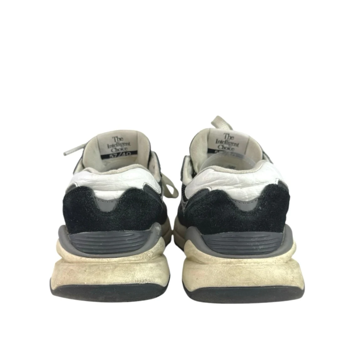 New Balance 57/40 Women's Black Gray Suede Lace Up Low Top Sneakers Shoes 8.5 - Image 3