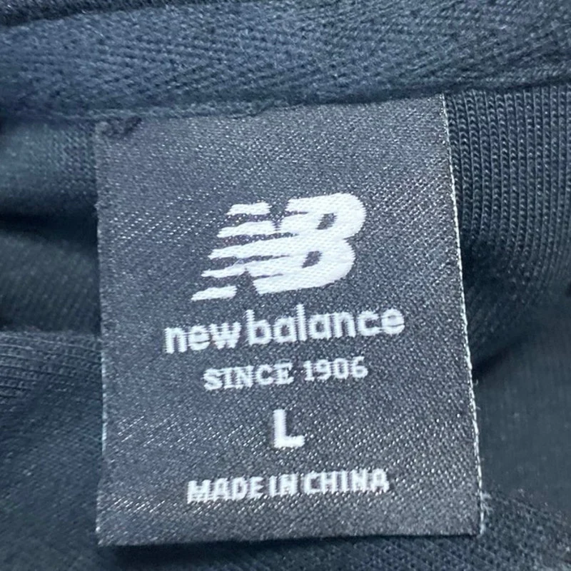 New Balance Basketball First Light Men's Black Hoodie Hooded Sweatshirt Size L - Image 4