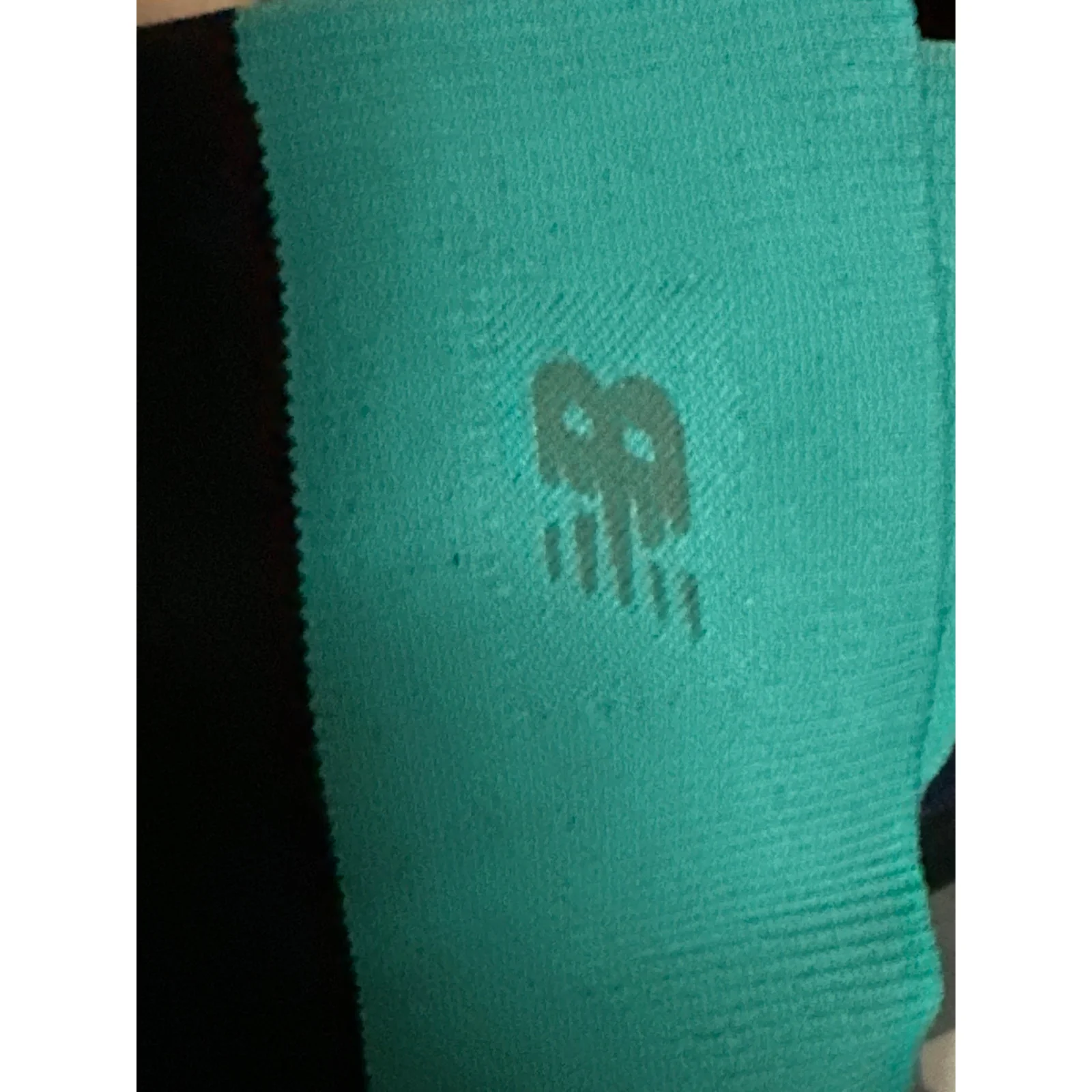 New Balance Blue Color Block Sleeveless Yoga Athletic Sports Bra Crop Top Size M - Image 4