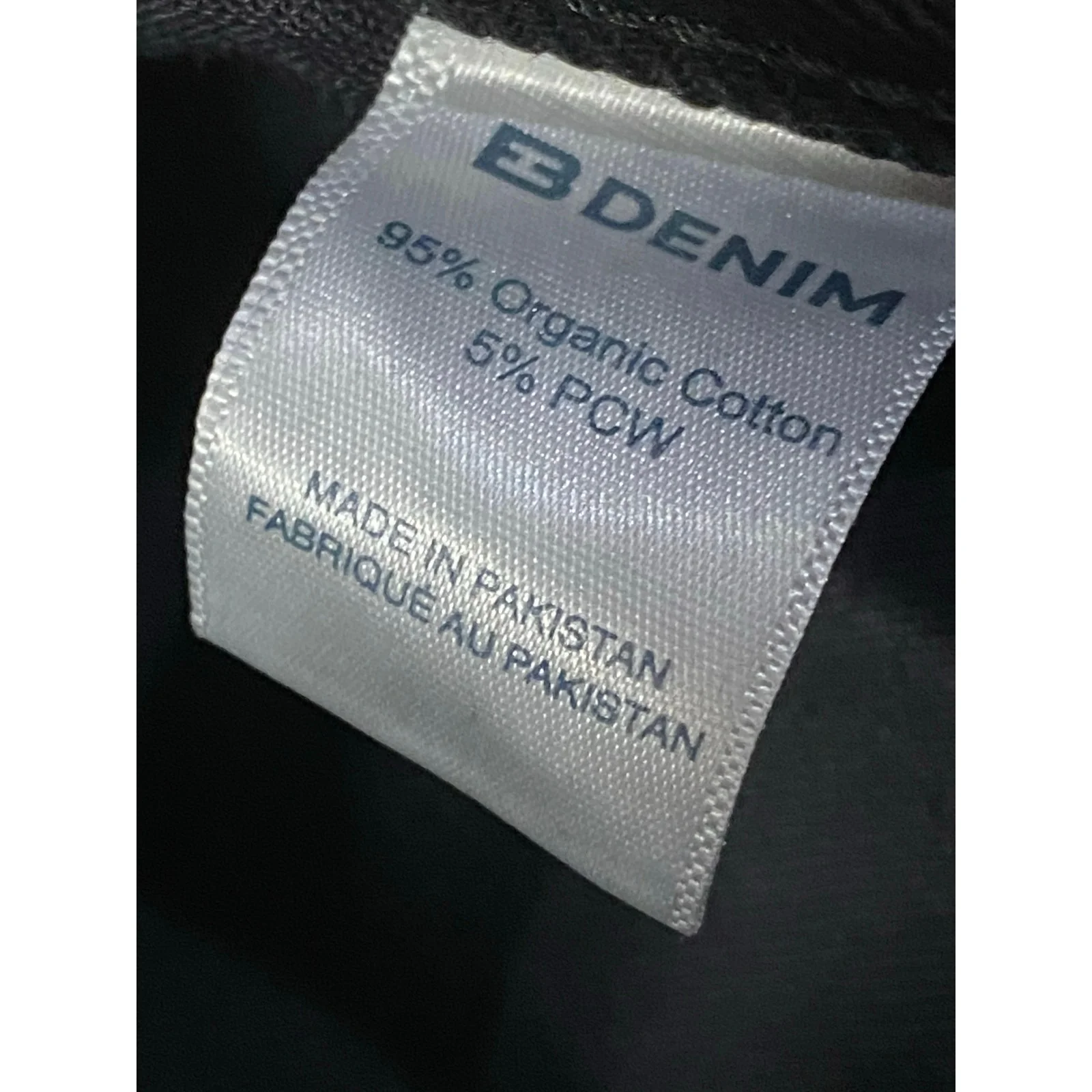 NEW BDenim Women's Black High Waisted Baggy Wide Leg Denim Jeans Size 24 - Image 4