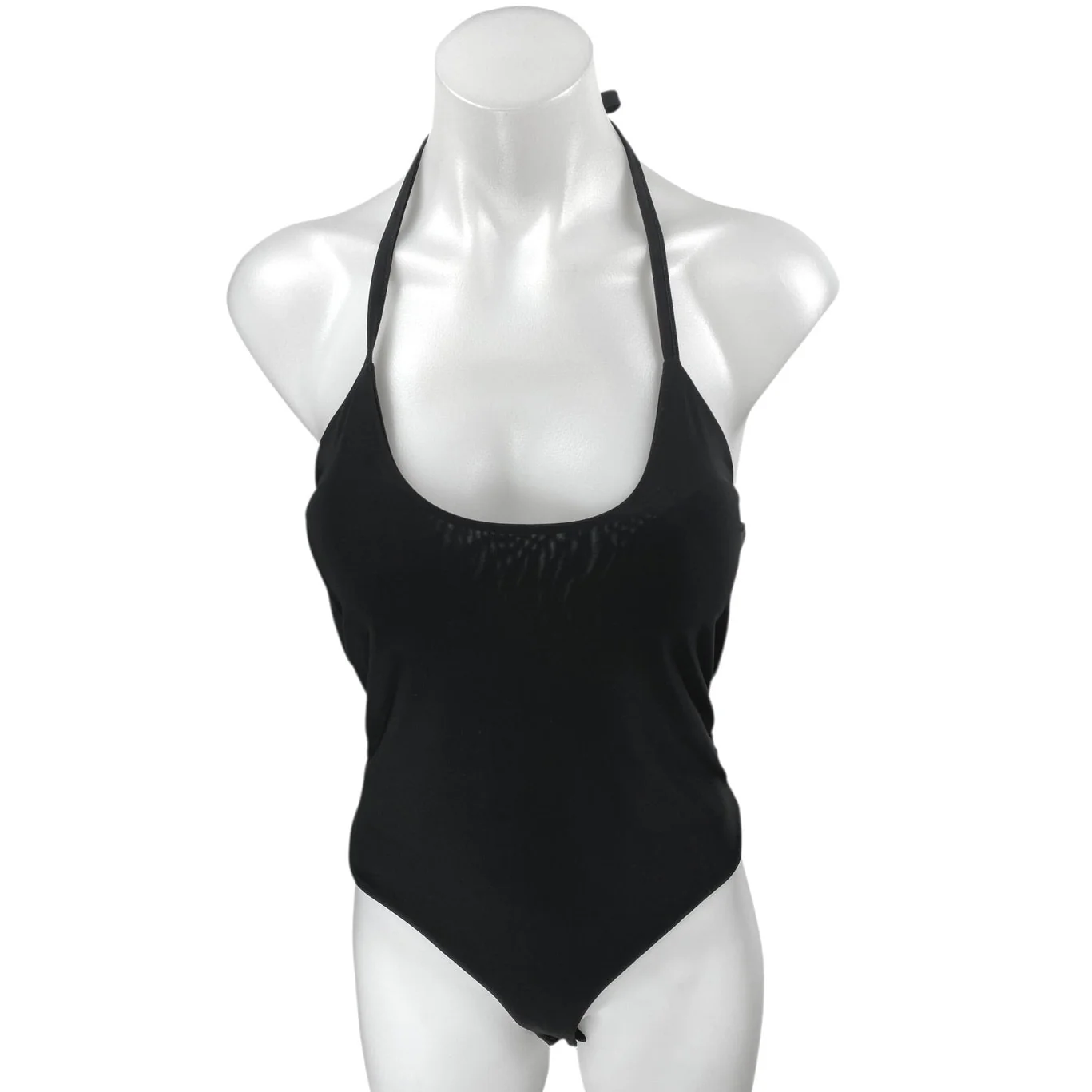 NEW Boohoo Black Sleeveless Halter Tie Neck Cami Camisole Bodysuit Tank Top 10
