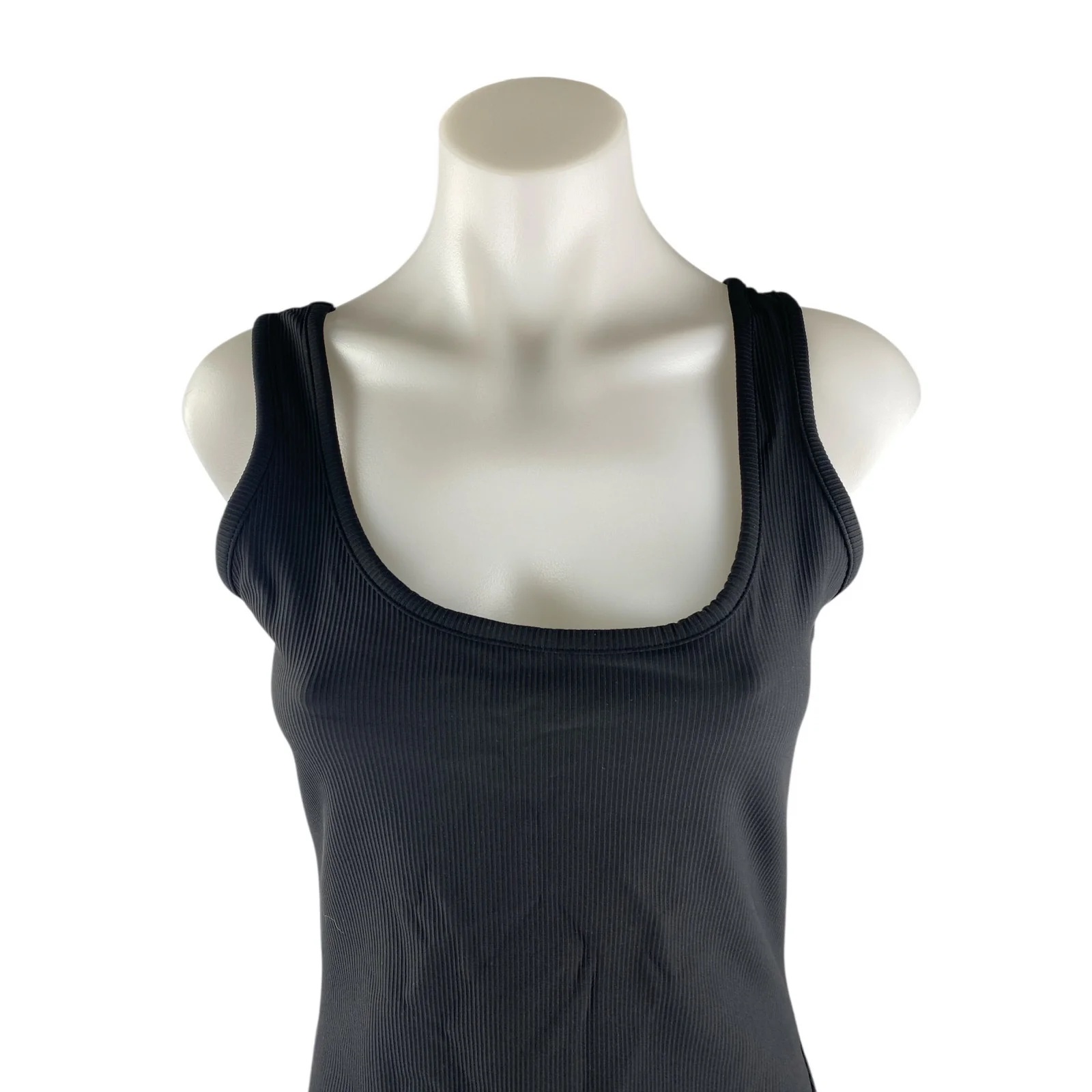 NEW CTU Women's Black Sleeveless Yoga Athletic Activewear Tank Jumpsuit Romper M - Image 4