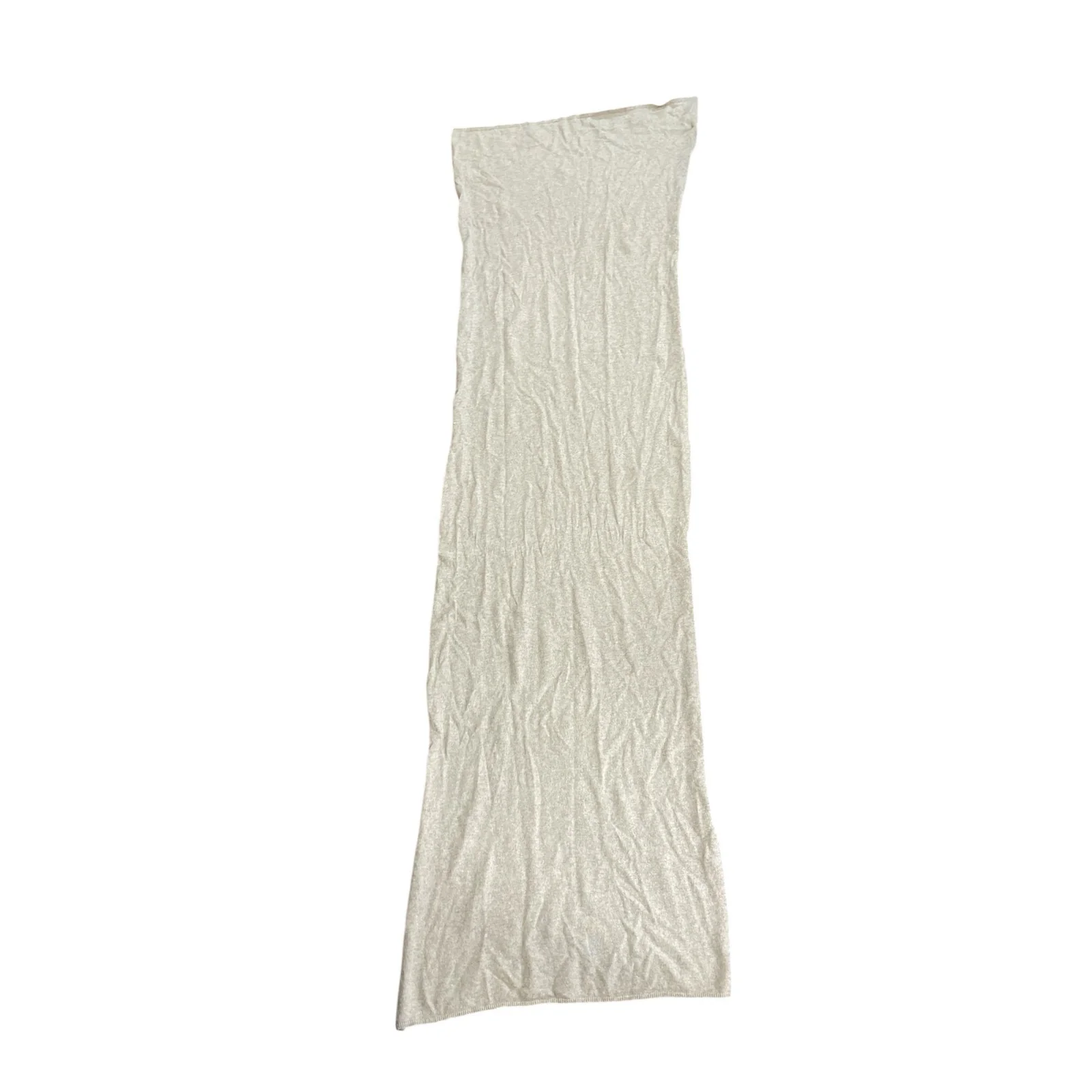NEW Dalle Piane Cashmere Wool Beige Winter Snow Warmer Shawl Wrap Neck Scarf OS - Image 2