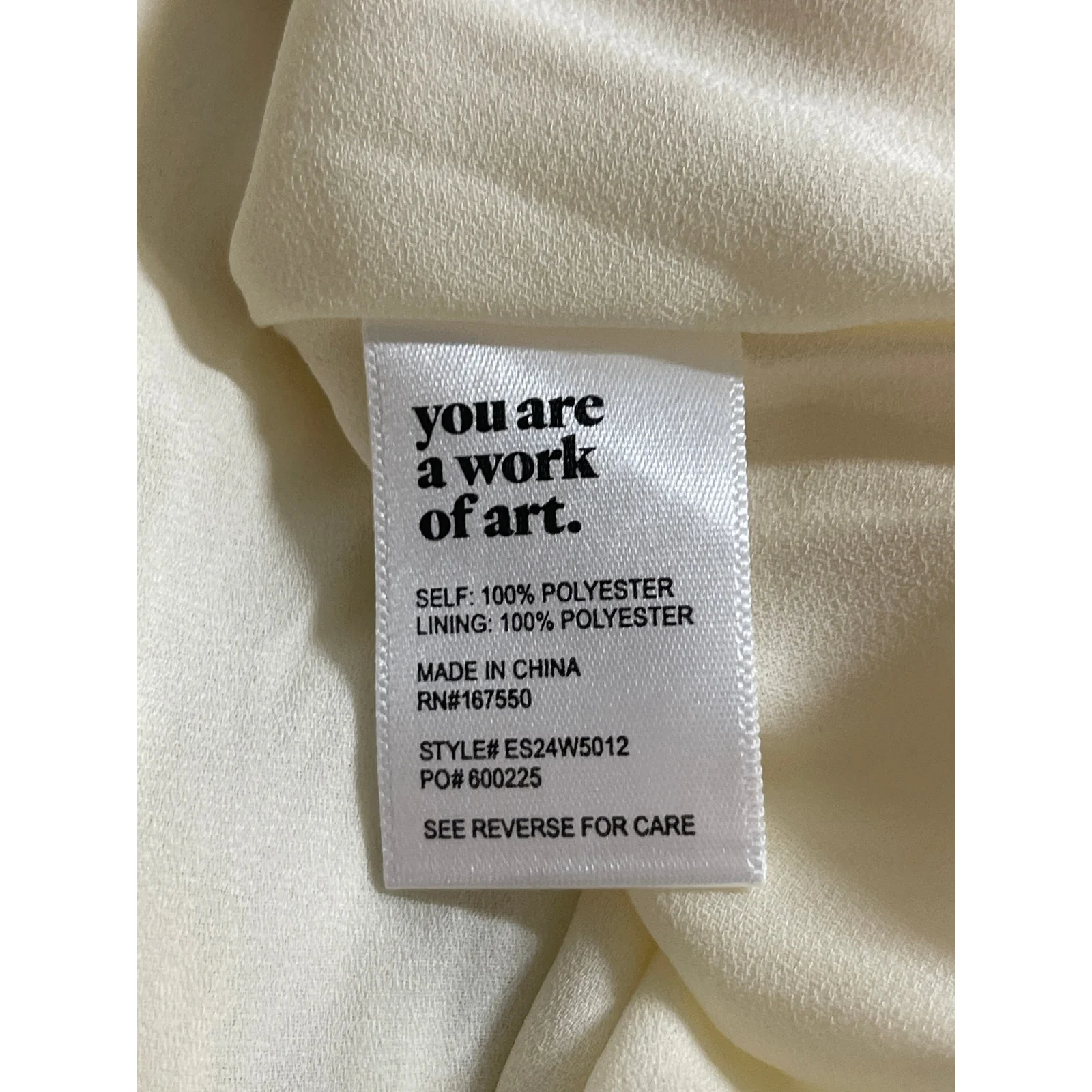 NEW Darling Women's Cream Ribbed V Neck Sleeveless Maxi Straight Slip Dress Sz S - Image 6