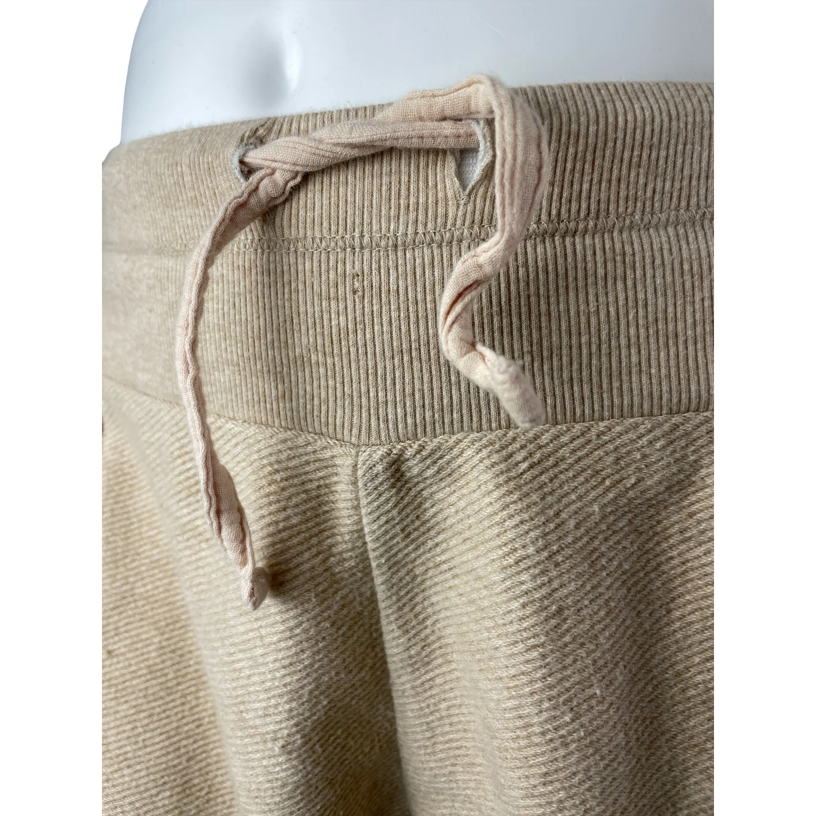 New Directions Beige Yoga Gym Athletic Activewear Trouser Jogger Sweat Pants 1X - Image 2