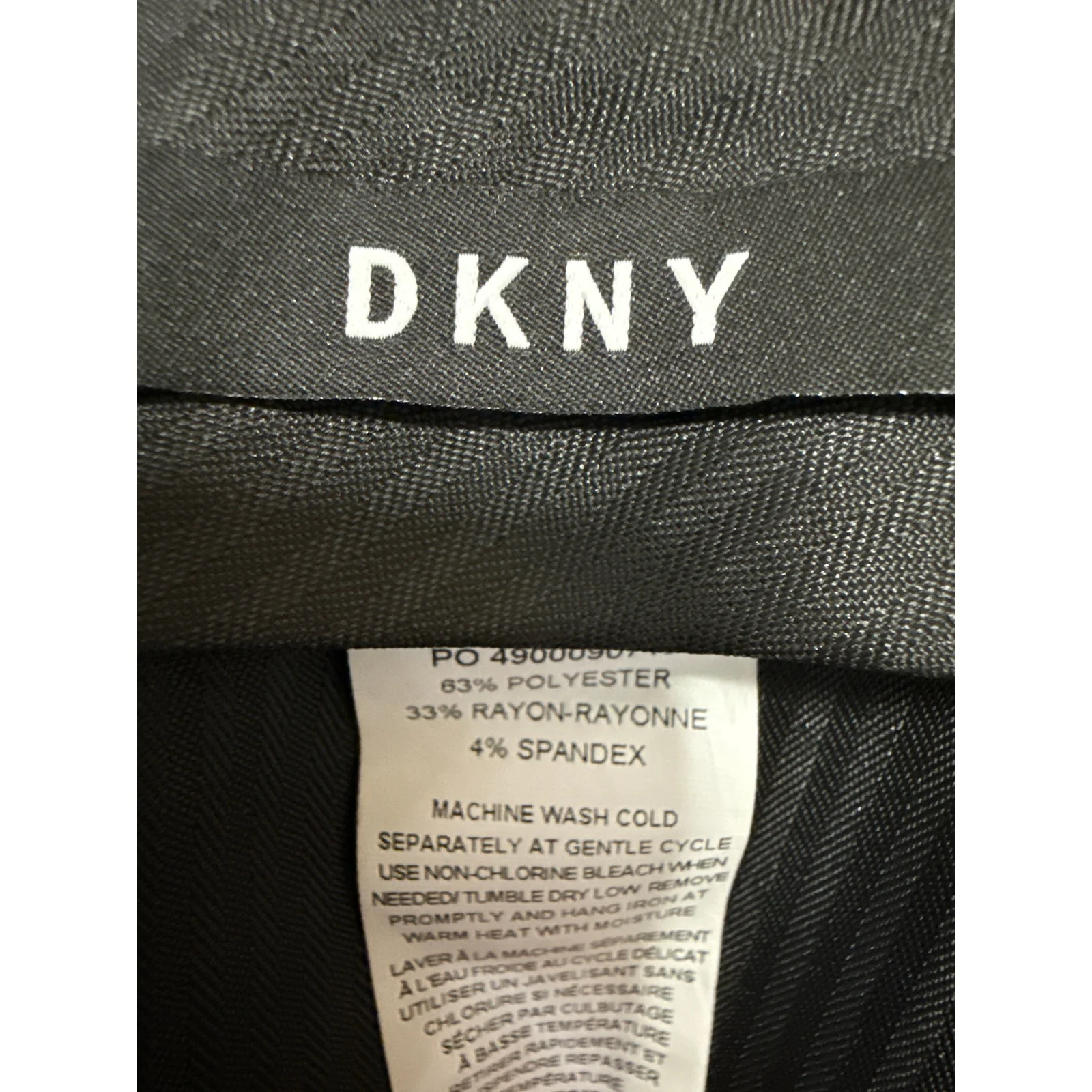 NEW DKNY Kids Boys Gray Straight Leg Chino Khaki Trousers Dress Pants Size 27 L - Image 5