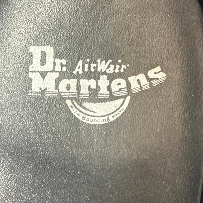 NEW Dr. Martens Henree Unisex Polished Smooth Leather Buckle Lace Up Shoes Sz 6 - Image 7