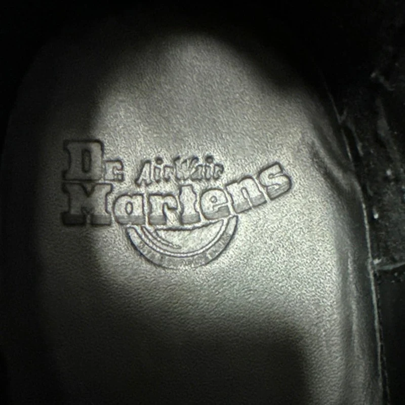 NEW Dr. Martens Wilde Men's Black Patent Leather Slip-On Ankle Chelsea Boots Size 10 - Image 9