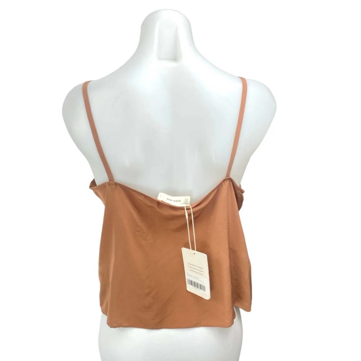NEW Everlane The Slip Women's Tan Sleeveless Cami Camisole Tank Top Size 6 - Image 2