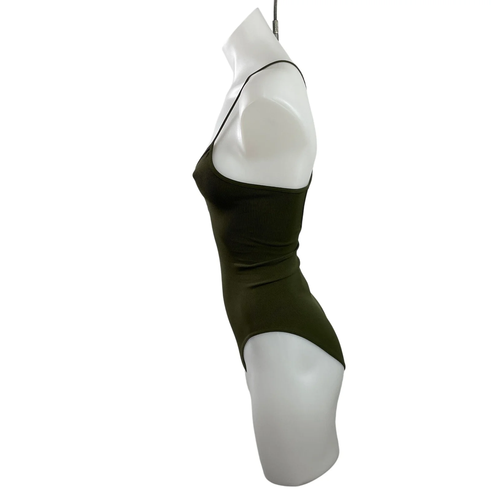 NEW Free People FP Movement Green Sleeveless Strappy One Piece Swimsuit Sz XS/S - Image 2