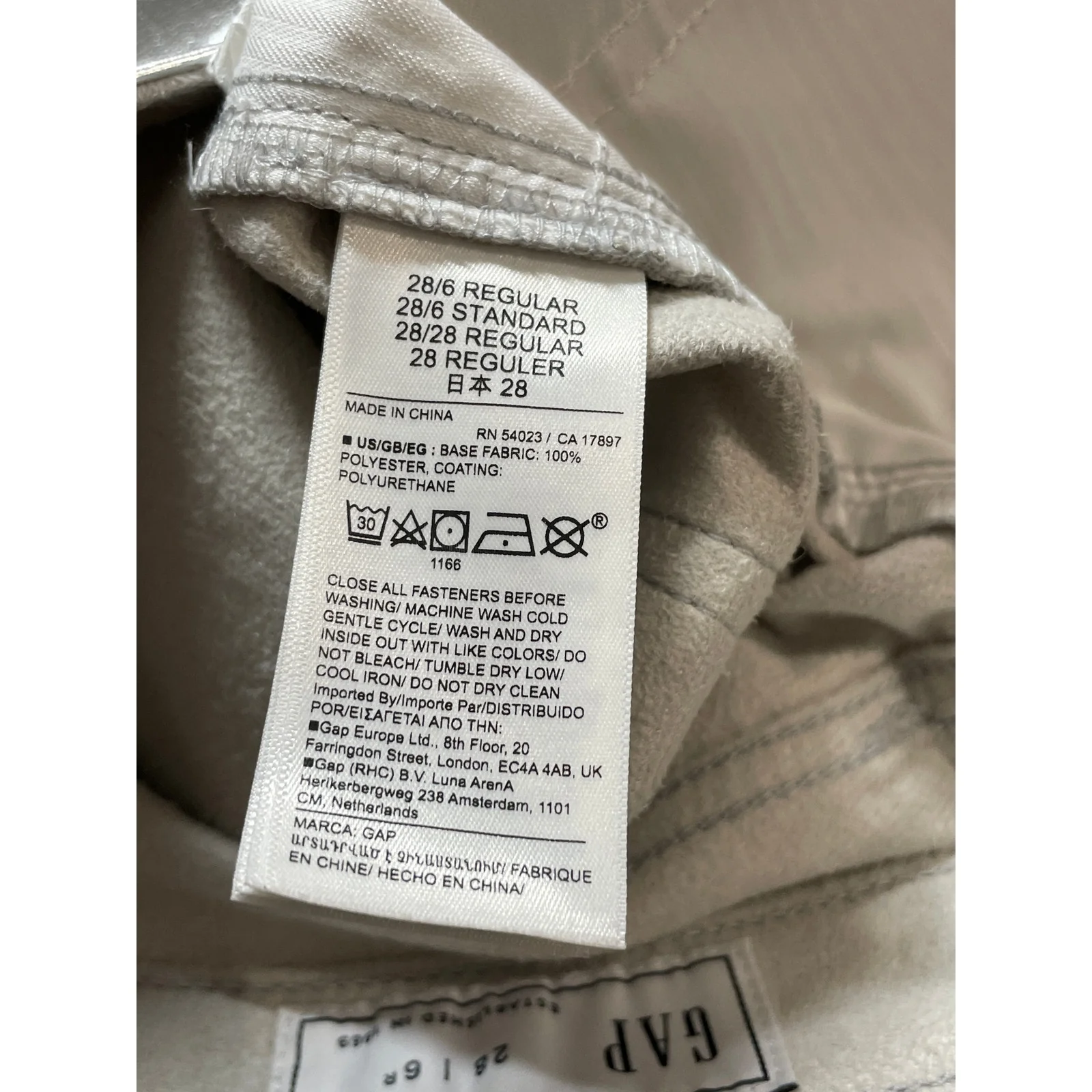 NEW Gap Silver Metallic High Waisted Faux Leather Vegan A Line Mini Skirt Size 6 - Image 7