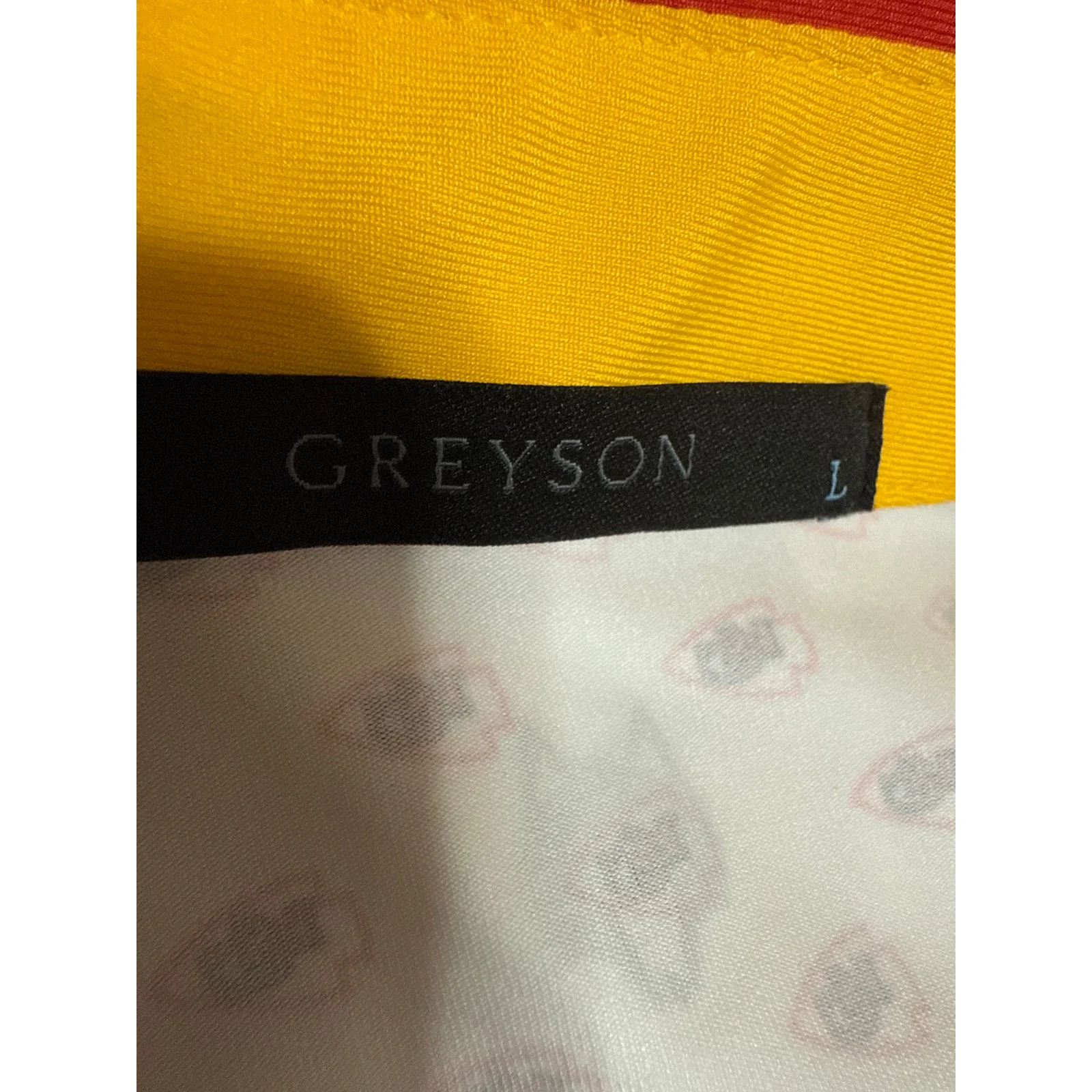 NEW Greyson Kansas City Chiefs Mens NFL Football Short Sleeve Polo Shirt Top L - Image 3