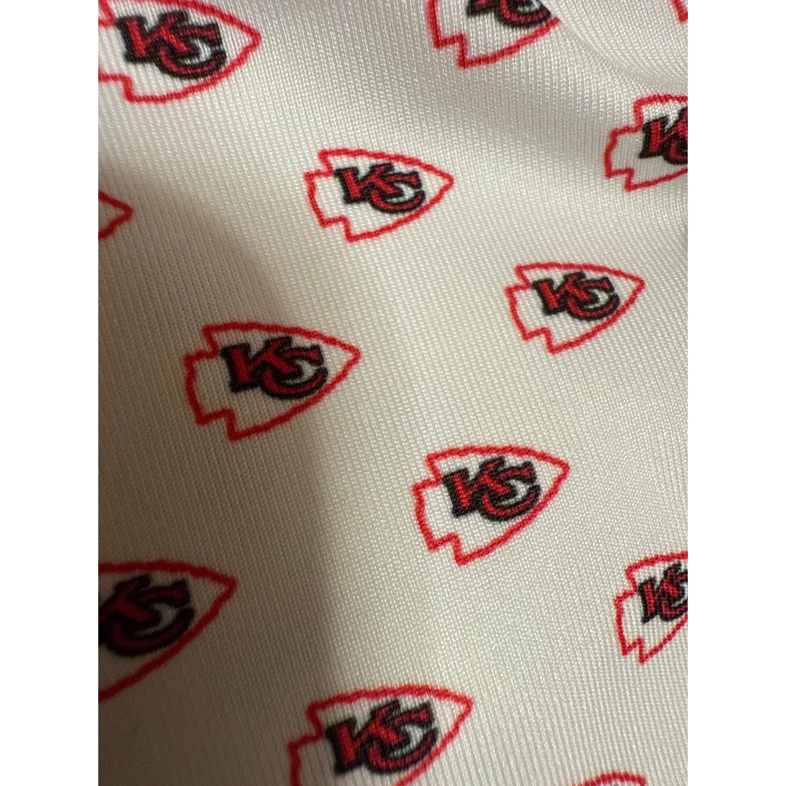 NEW Greyson Kansas City Chiefs Mens NFL Football Short Sleeve Polo Shirt Top L - Image 5