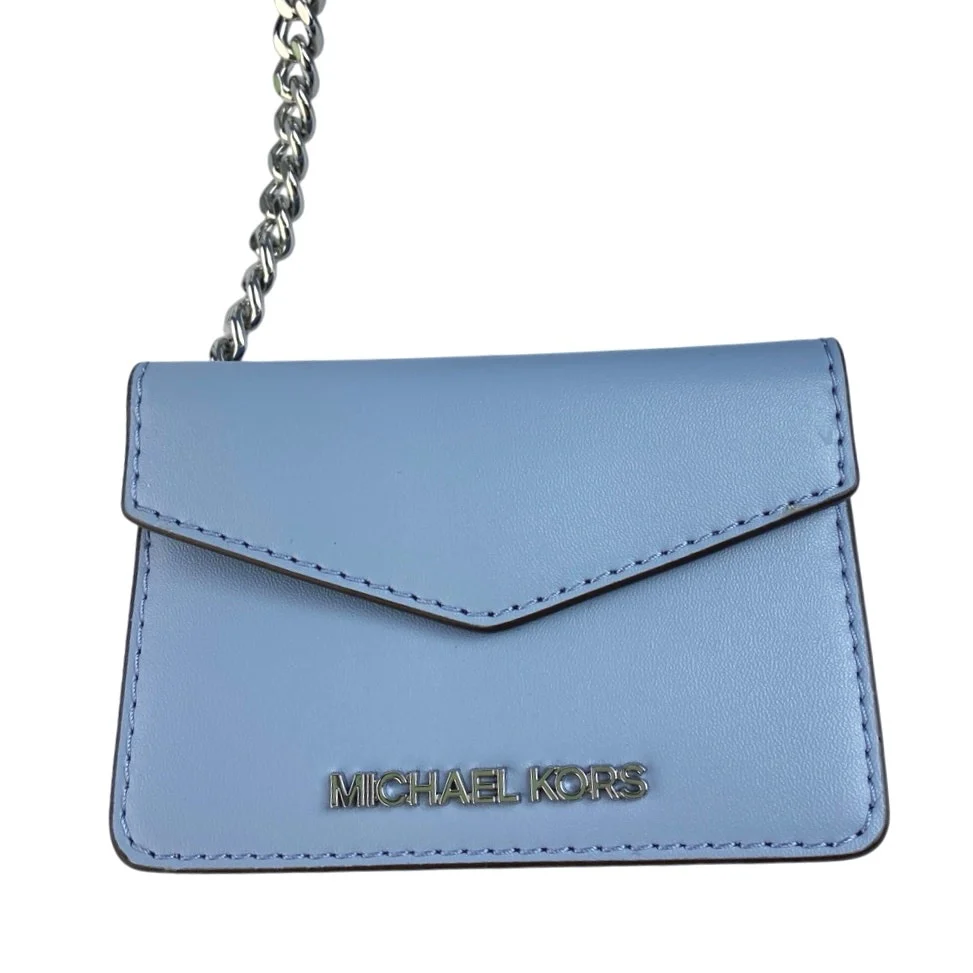 NEW Michael Kors Jet Blue MK Signature 2 In 1 Card Case Wristlet Clutch Bag - Image 6