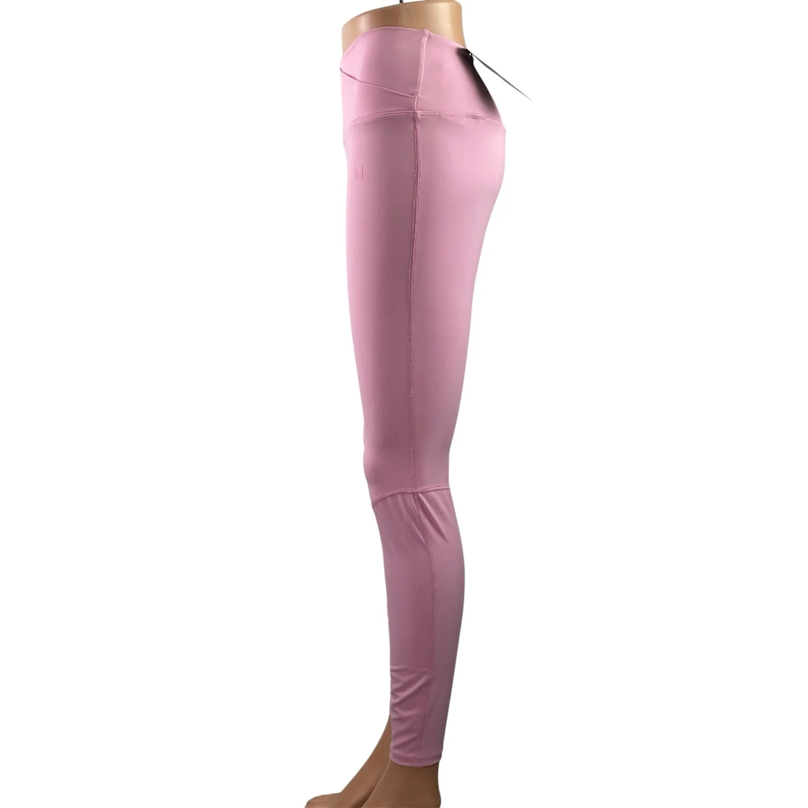 NEW MP Tempo Womens Pink Mid Rise Skinny Activewear Workout Leggings Pants Sz M - Image 2