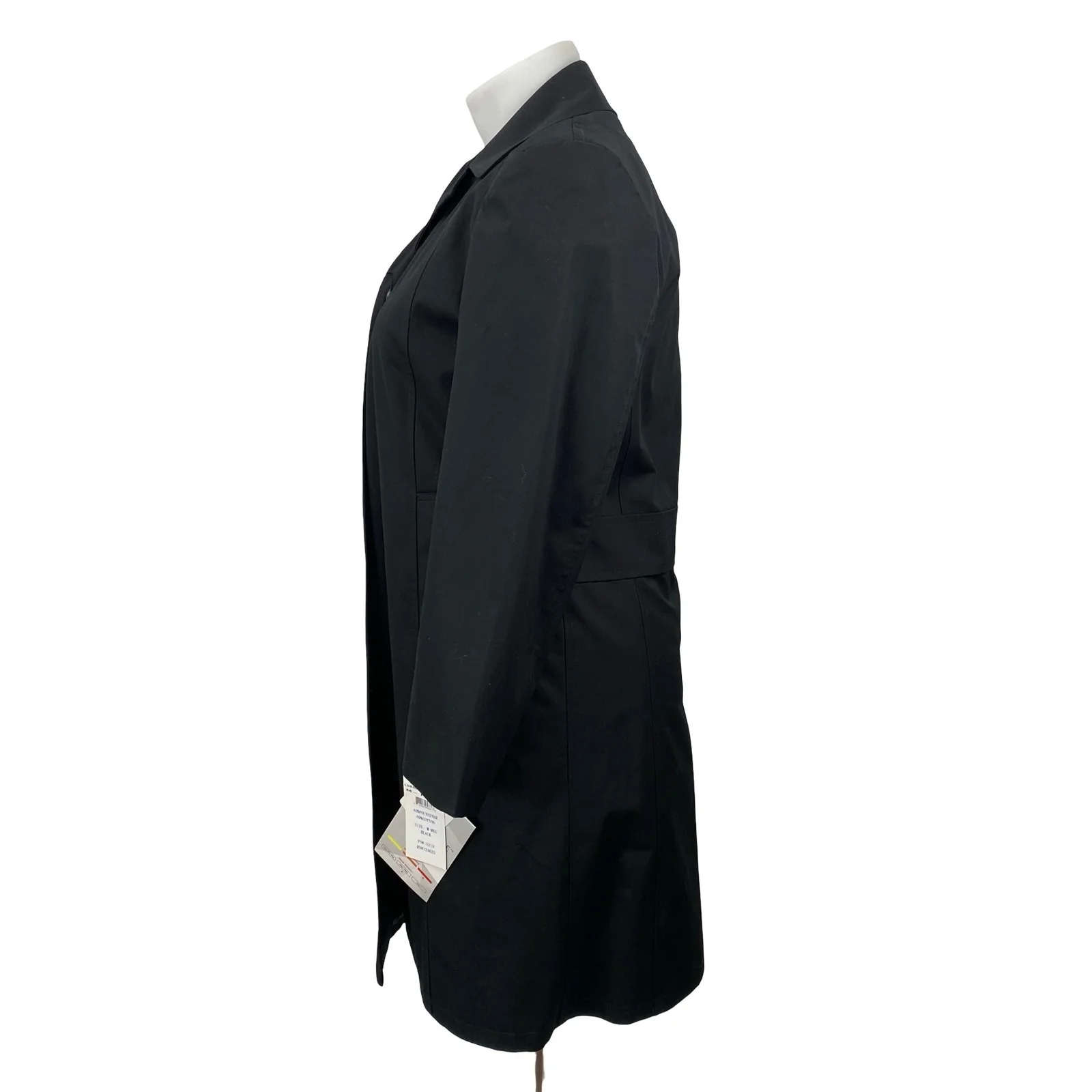 NEW Murphy & Hartelius Lorraine Long Sleeve Single Breasted Trench Coat Jacket M - Image 3
