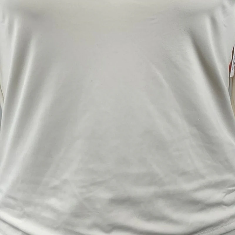 NEW Old Navy Women's White V Neck Long Sleeve Casula Tee Basic T-Shirt Top Sz XL - Image 2
