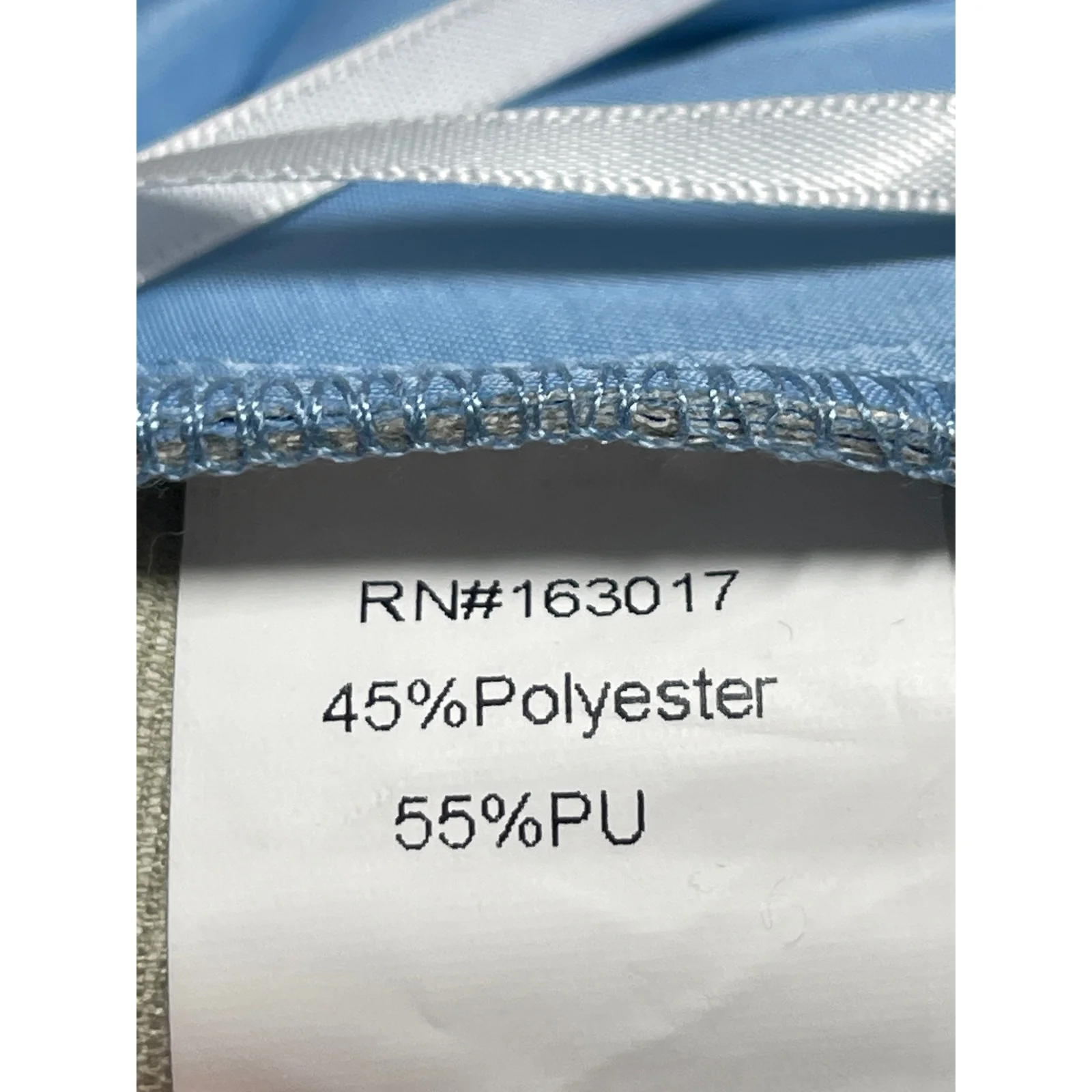 NEW Princess Polly Blue Faux Vegan Croc Leather Flare Bootcut Trousers Pants 6 - Image 4