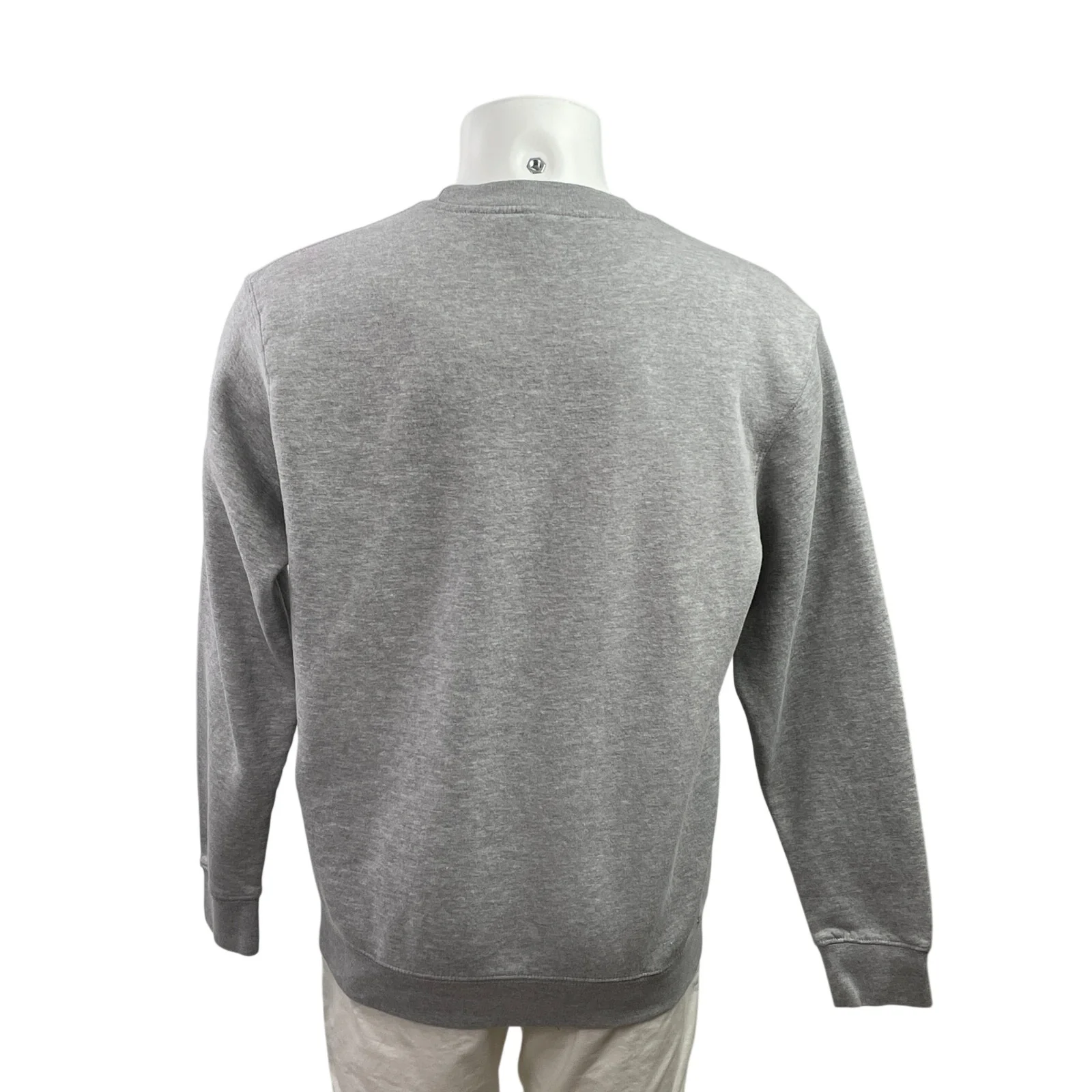 New York Ranger Mens Gray Fleece Long Sleeve Crew Neck Sweatshirt Sweater Size L - Image 3