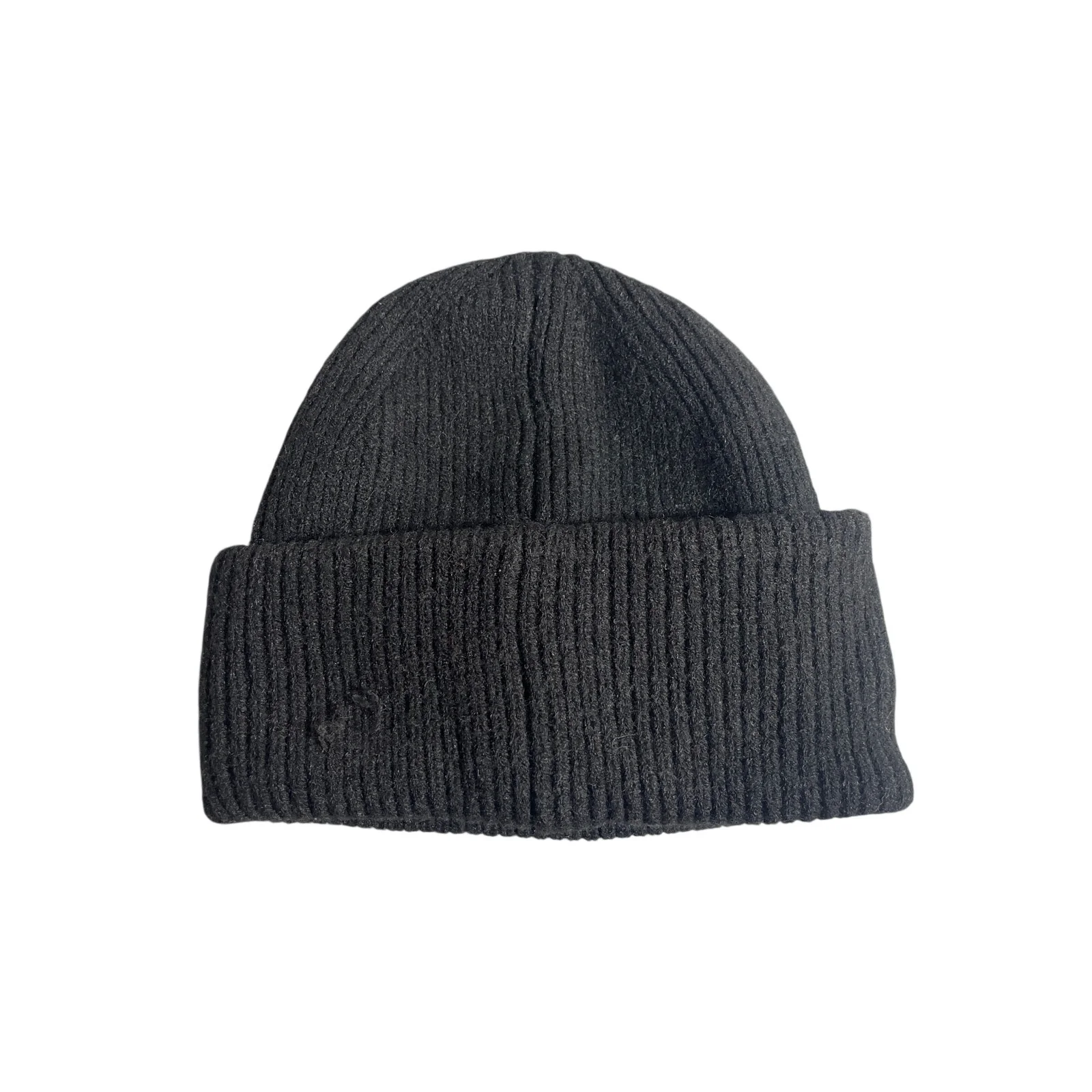 NEW Z Supply Women's Black Rib Knit Cuffed Snow Winter Bonnet Beanie Cap Hat OS - Image 2