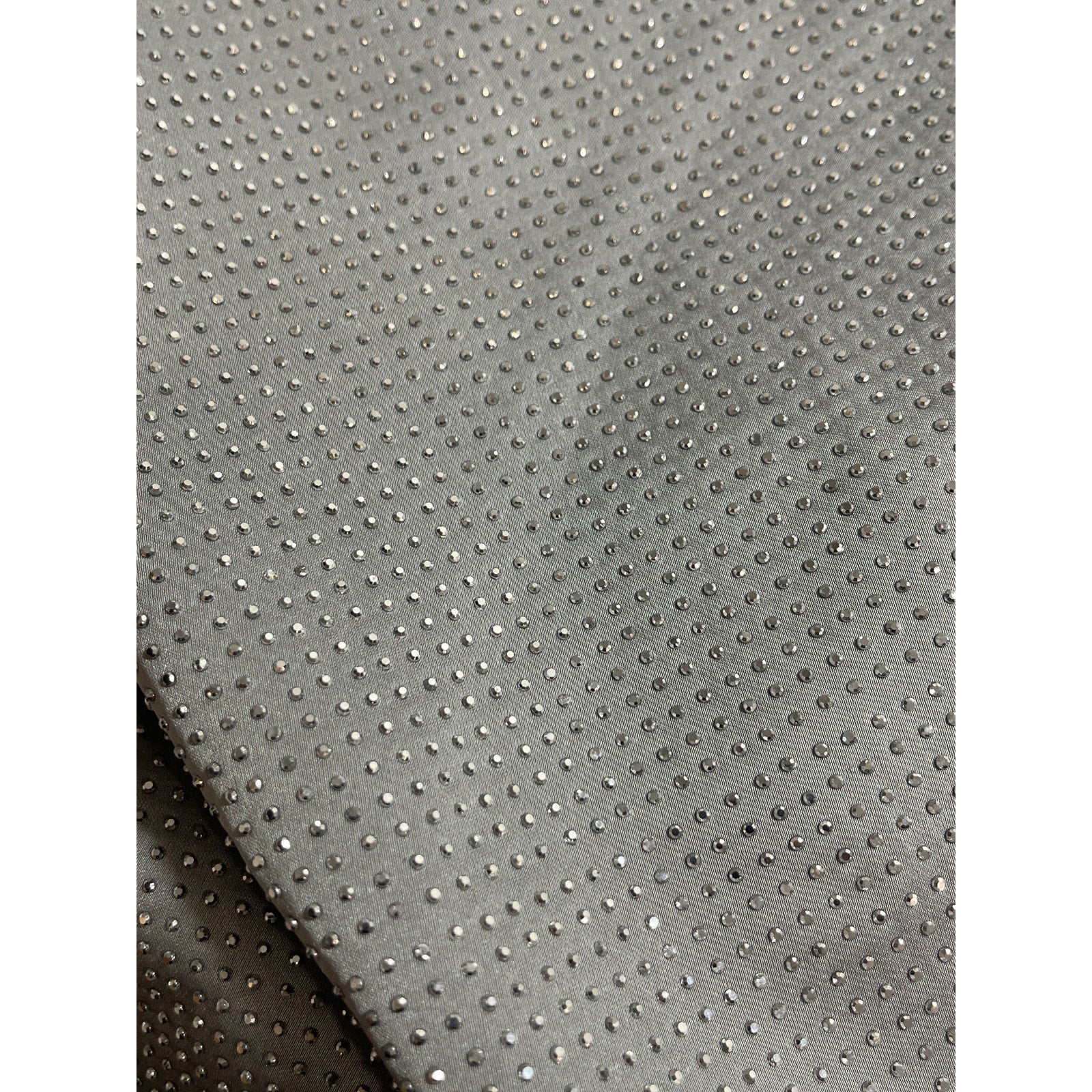 NEW Zara Women's Gary Shimmer Rhinestones Back Slit Maxi Straight Pencil Skirt S - Image 5