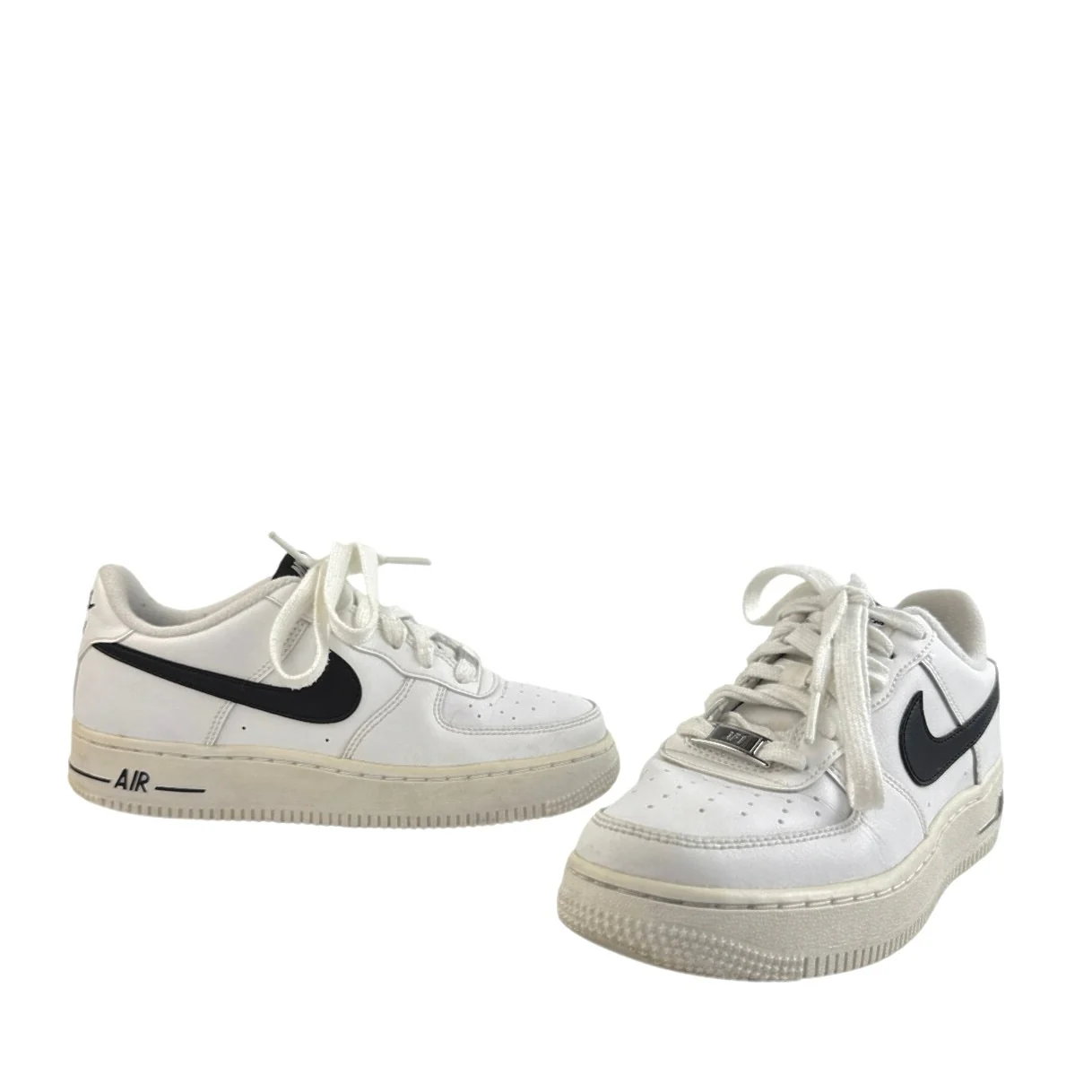 Nike Air Force 1 Low AN20 Kids White Black Sneakers Shoes Sz 3.5 Yrs Old (33.5) - Image 5